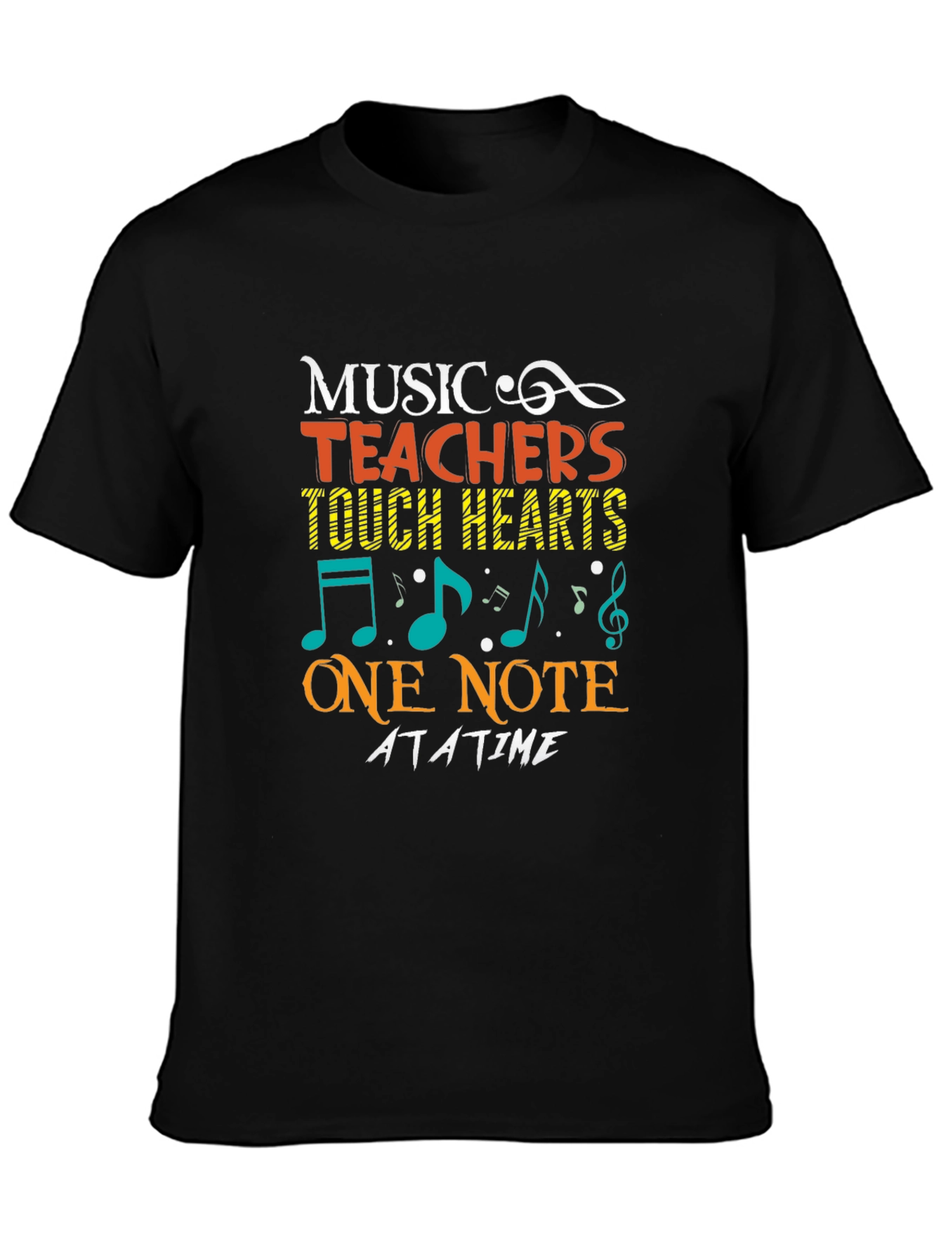 Music Teachers Touch Hearts T-Shirt