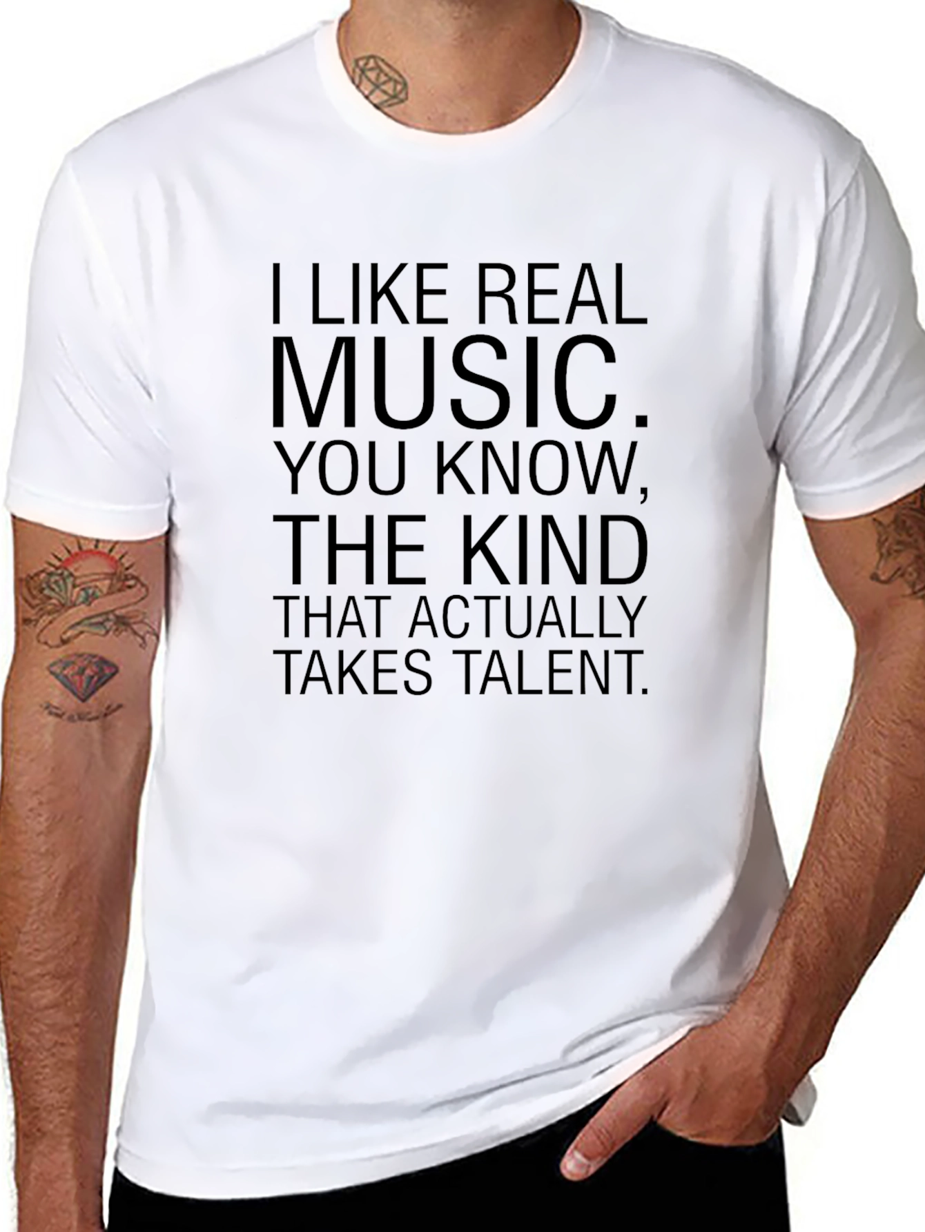 Real Music Takes Talent T-Shirt