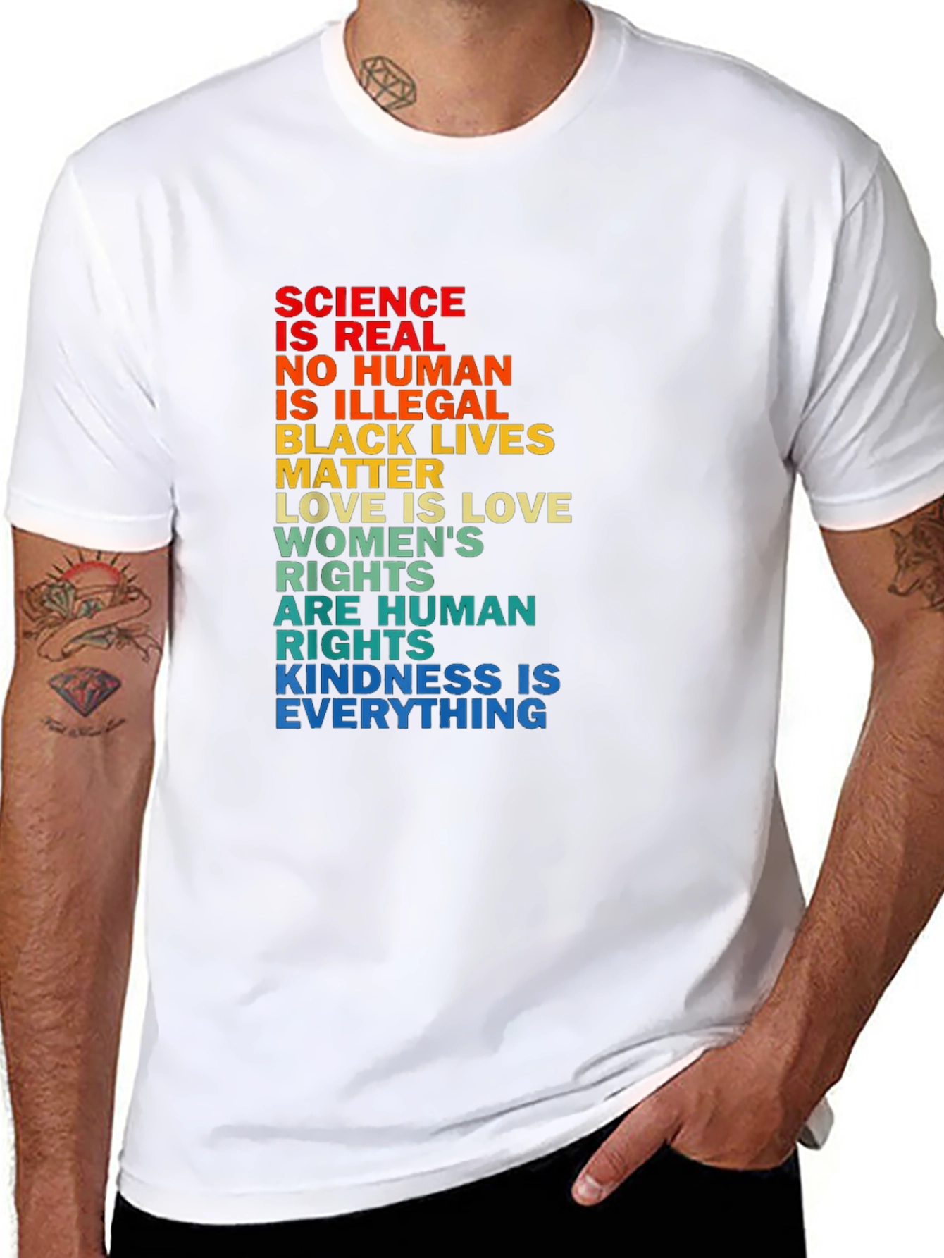 Equality & Kindness Statement T-Shirt
