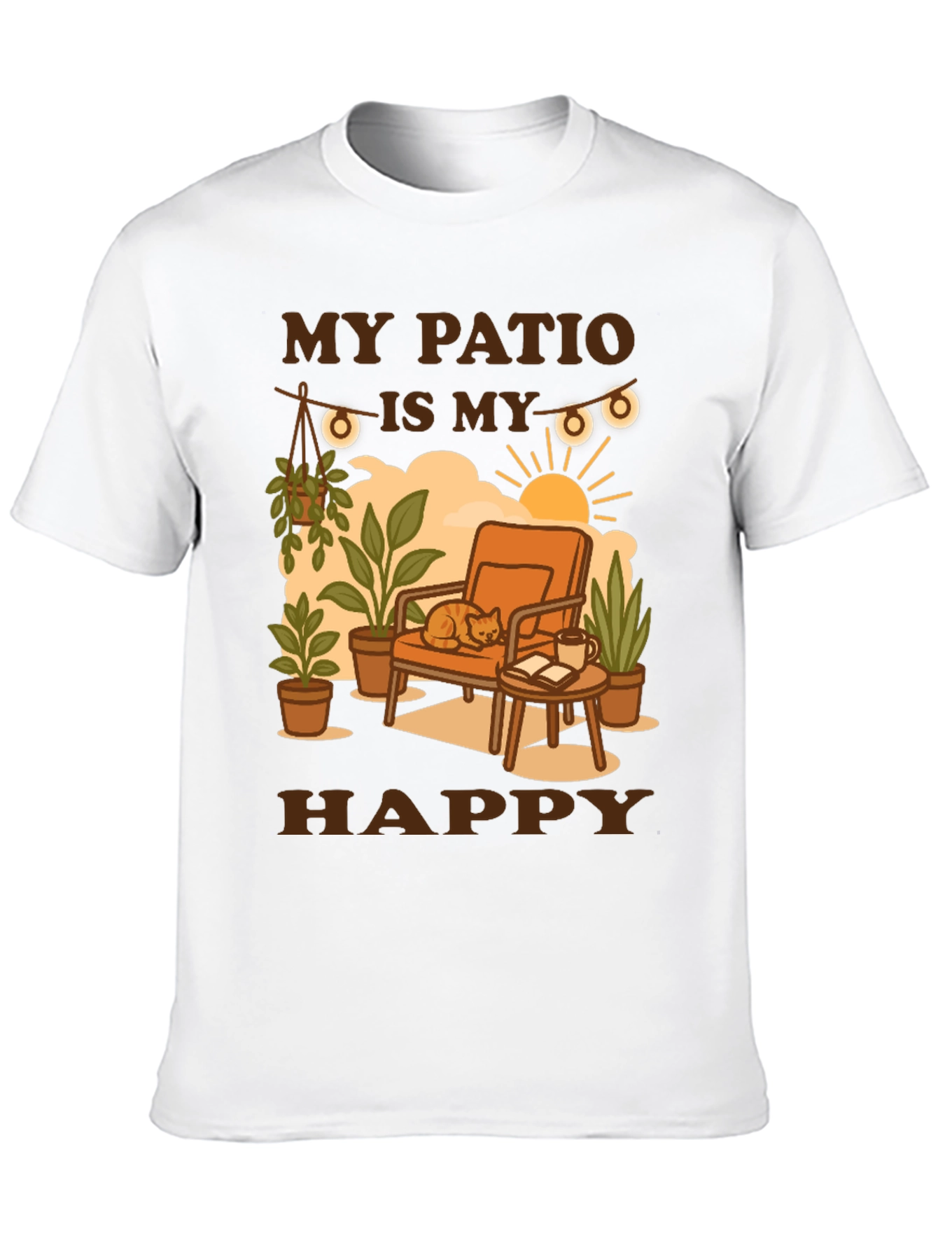 My Patio is My Happy Place Graphic Tee