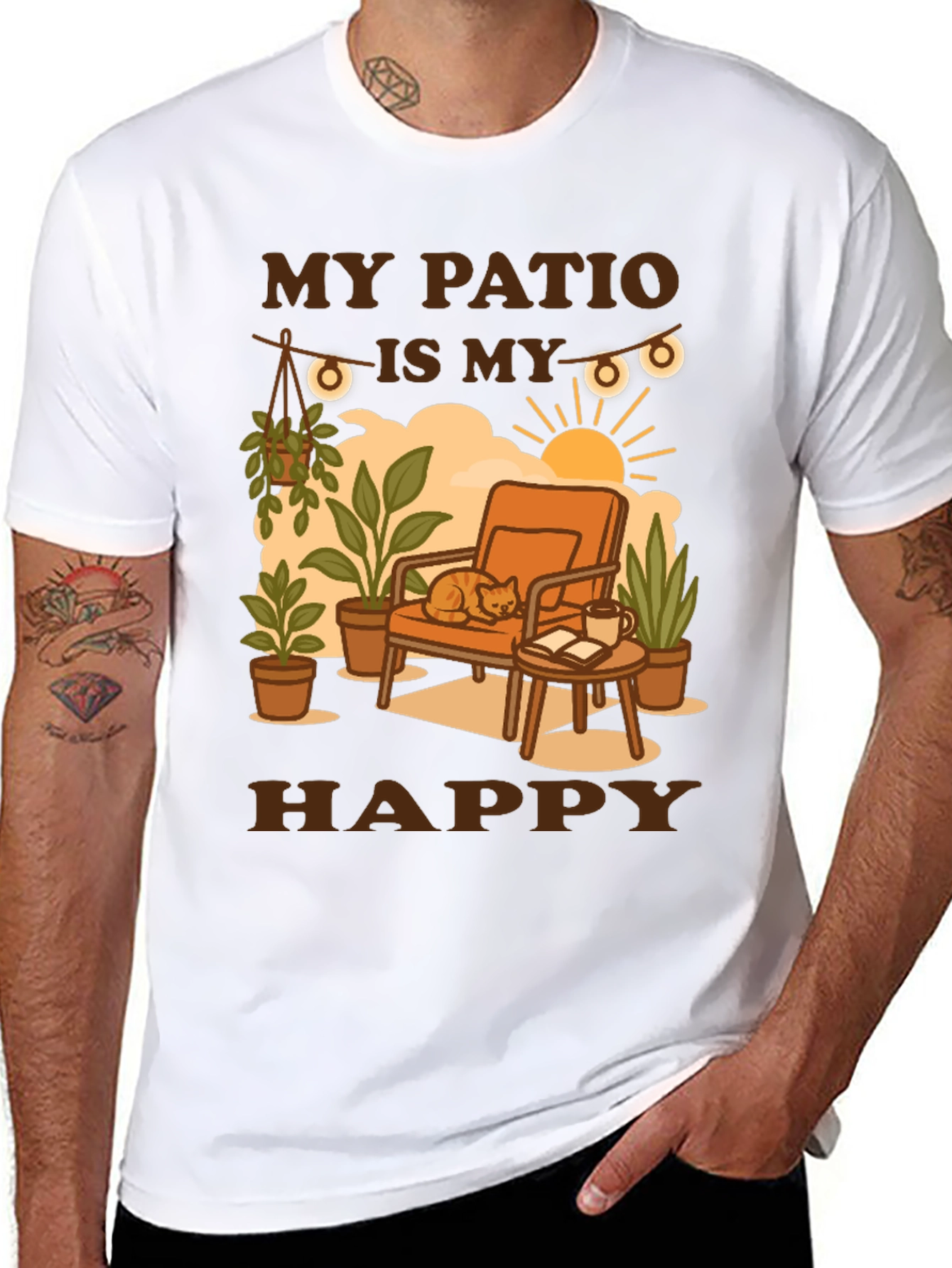 My Patio is My Happy Place Graphic Tee