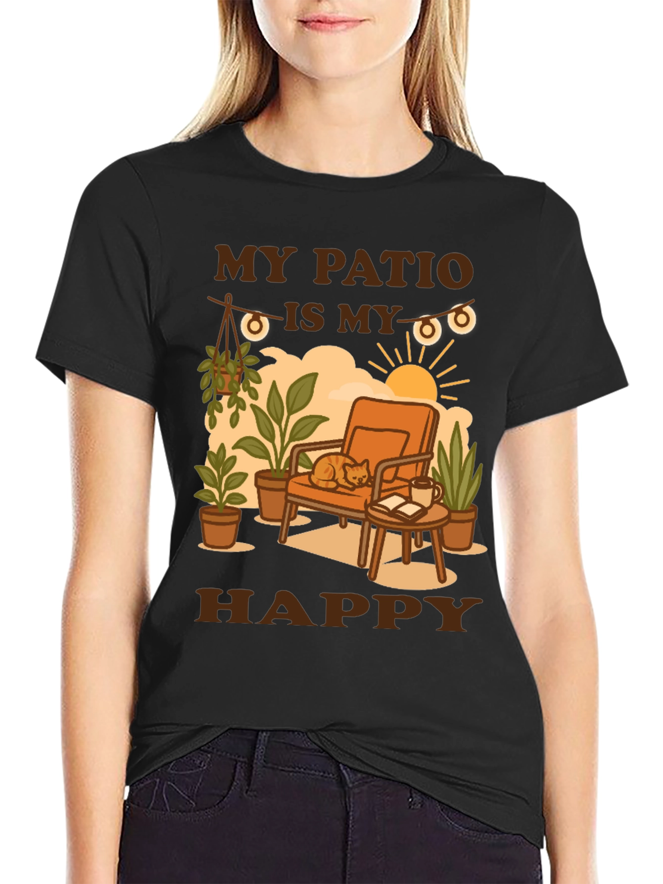 My Patio is My Happy Place Graphic Tee