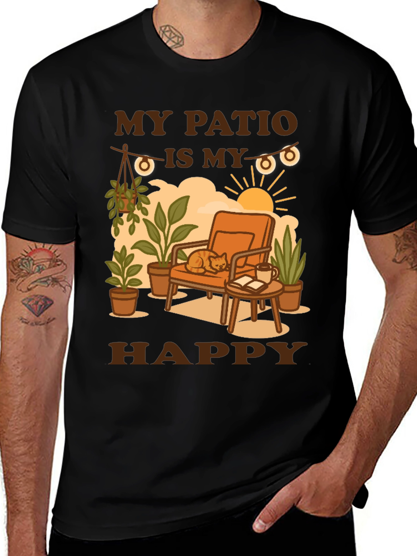 My Patio is My Happy Place Graphic Tee