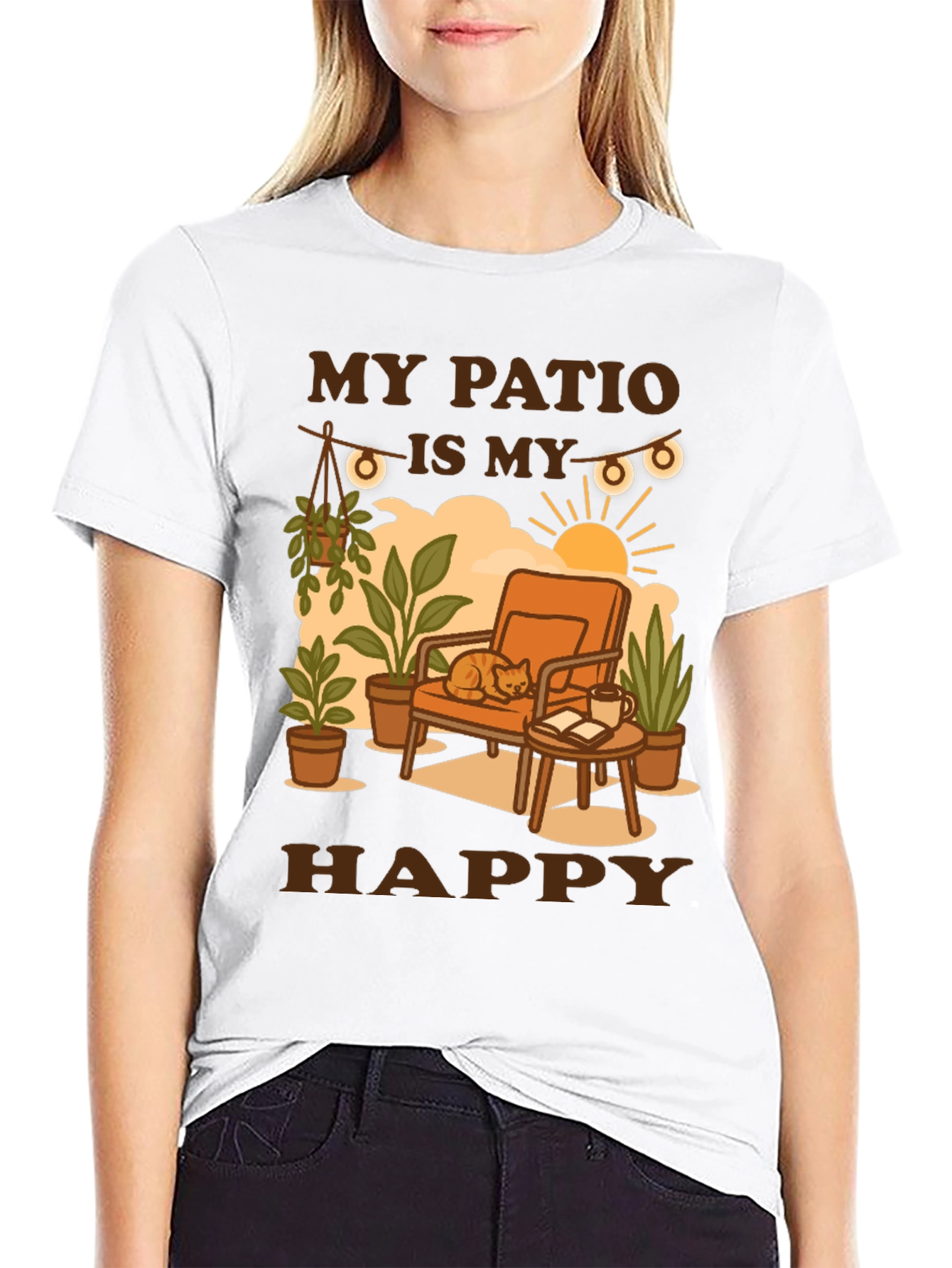 My Patio is My Happy Place Graphic Tee