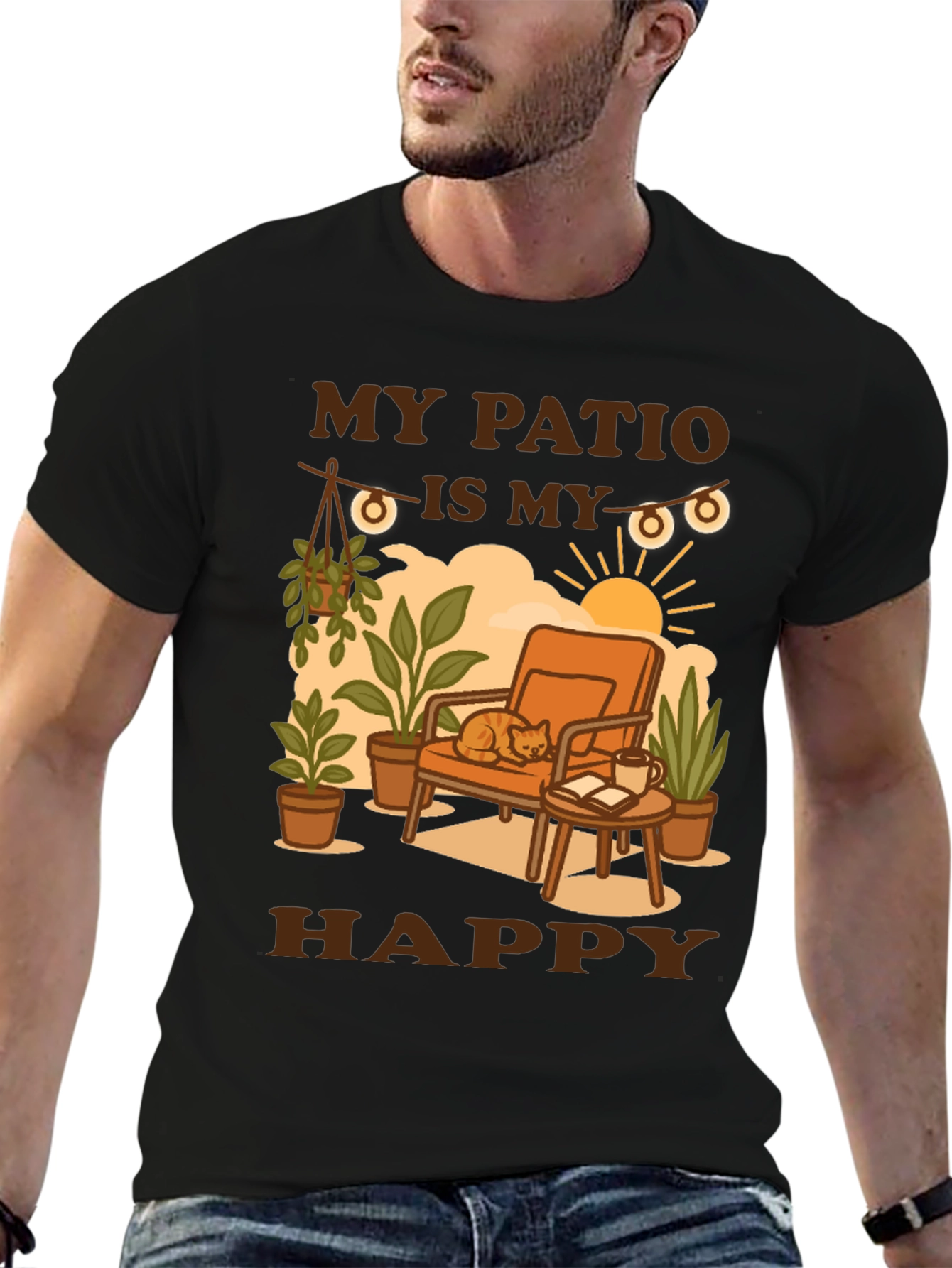 My Patio is My Happy Place Graphic Tee