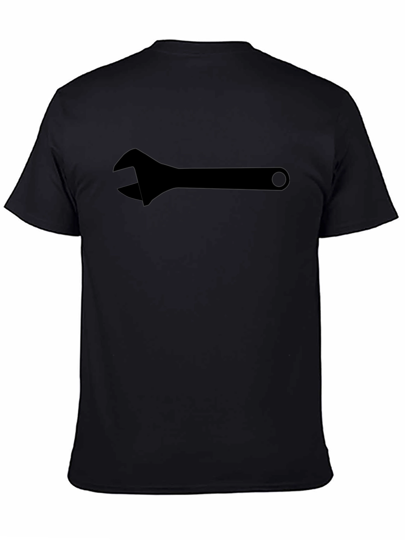 Adjustable Wrench Graphic Tee - Black