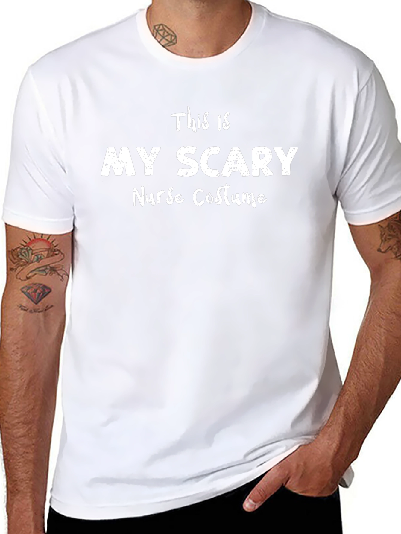 My Scary Nurse Costume Graphic Tee