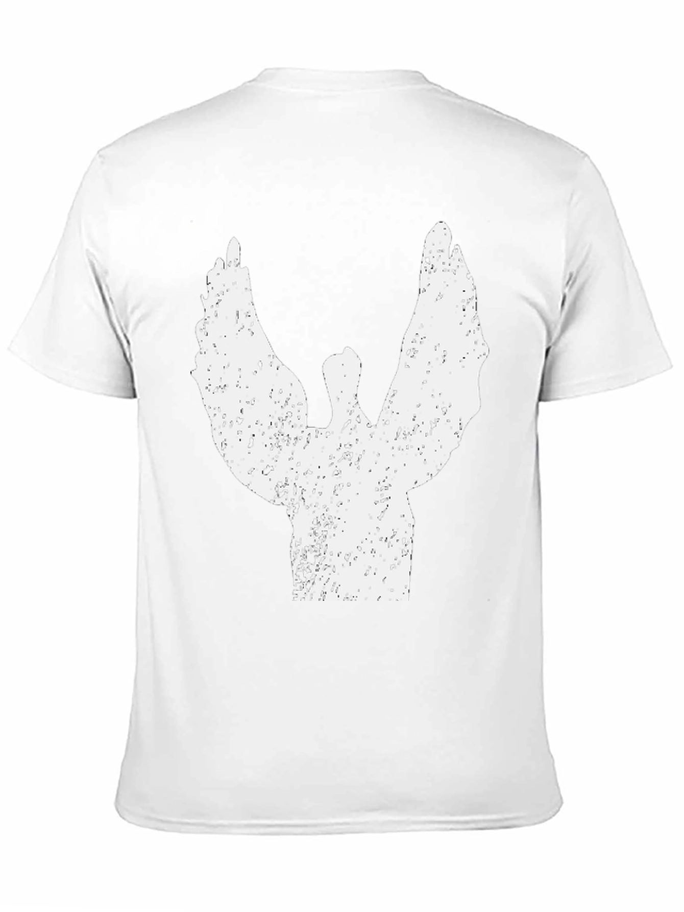 Angel Wings Graphic T-Shirt - Stylish Black Tee