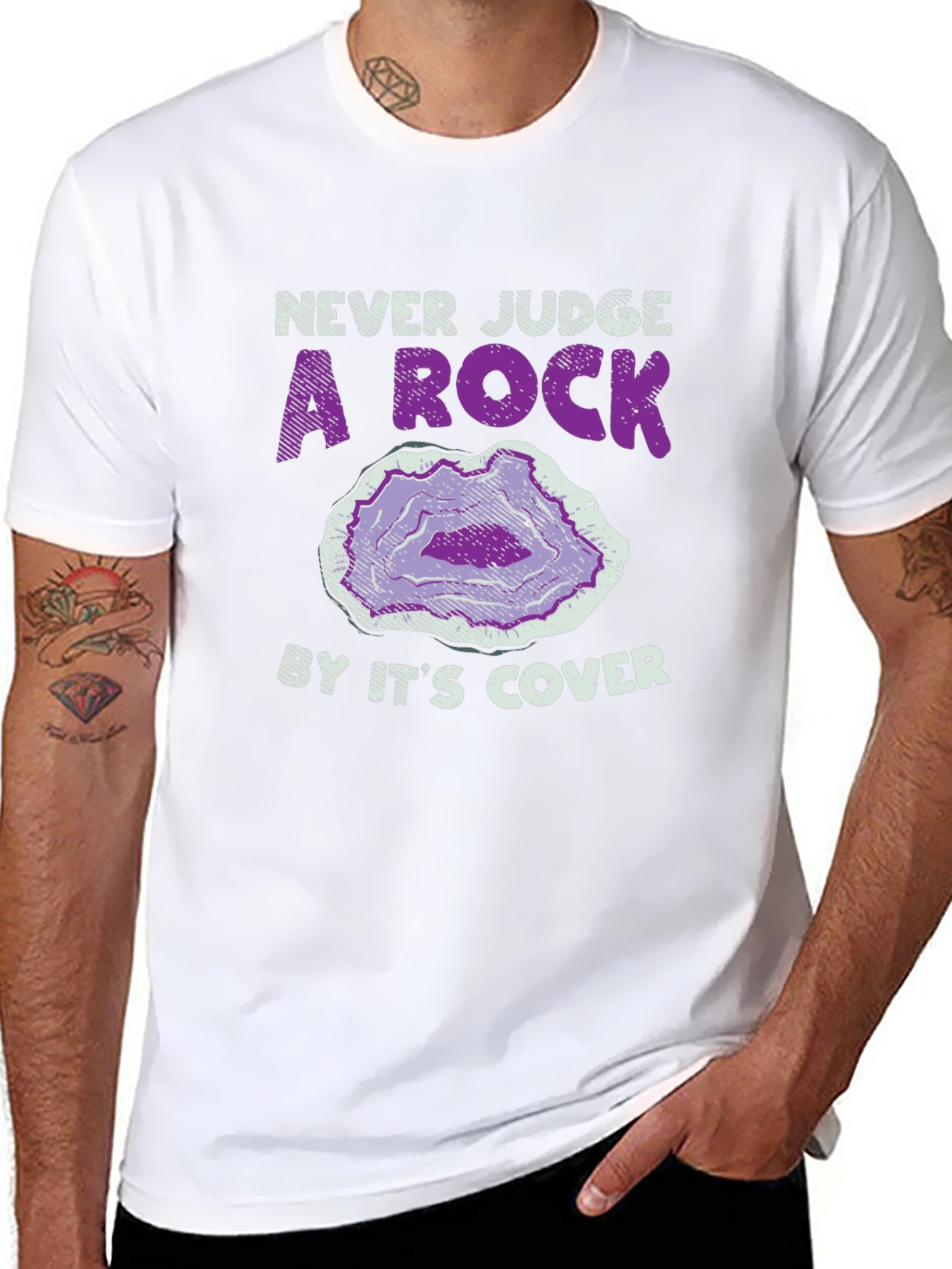 Never Judge a Rock T-Shirt