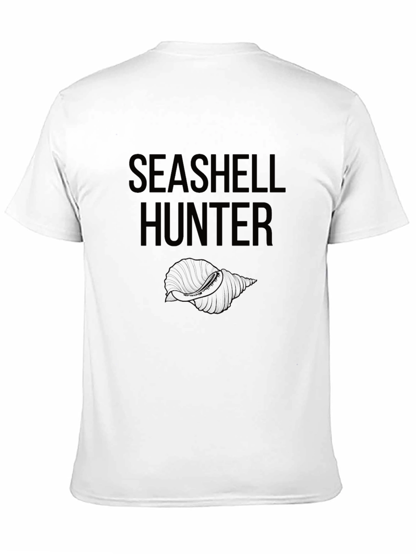 Seashell Hunter Graphic Tee - Coastal Style