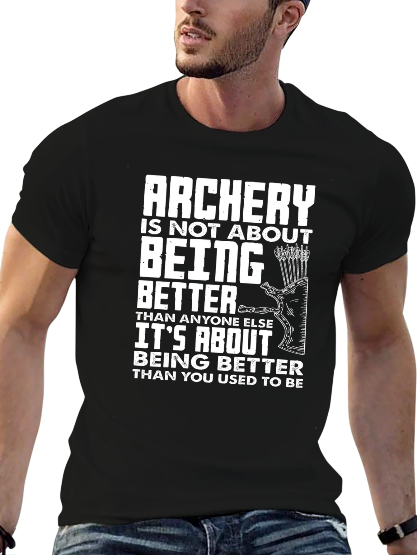 Archery Quote Graphic T-Shirt