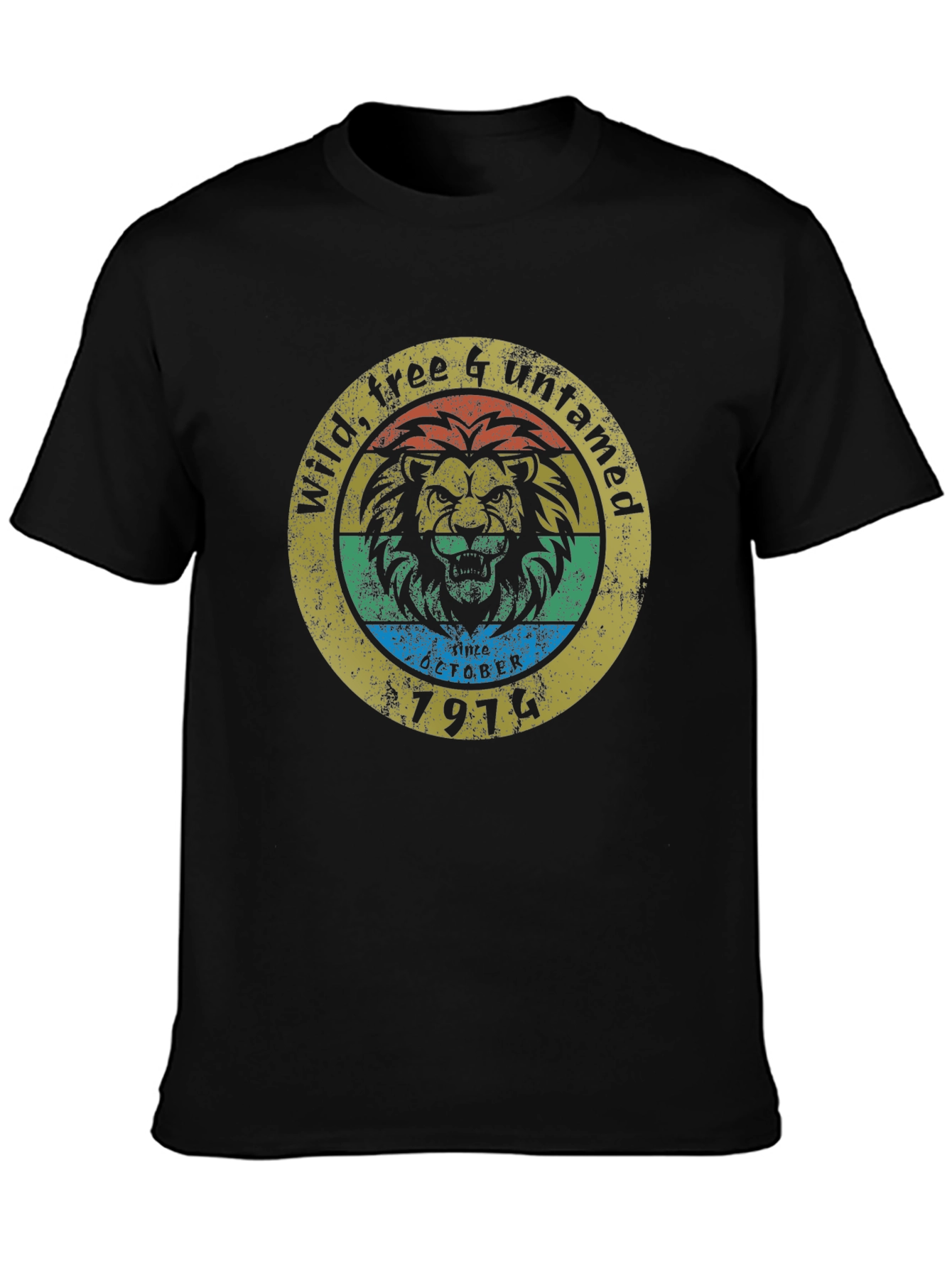 Wild Lion Graphic T-Shirt - Since October 1974