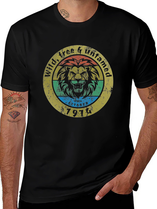 Wild Lion Graphic T-Shirt - Since October 1974