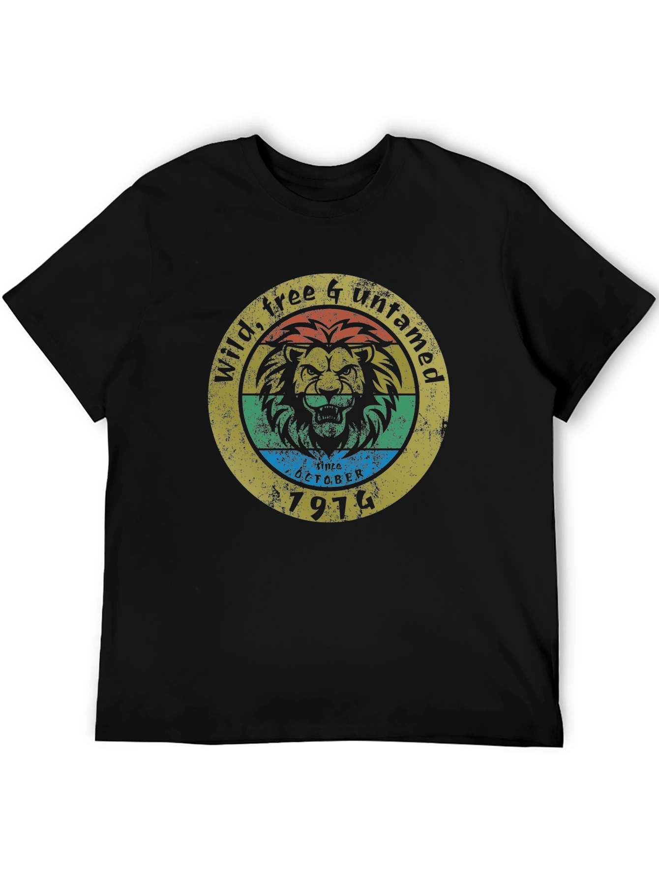 Wild Lion Graphic T-Shirt - Since October 1974