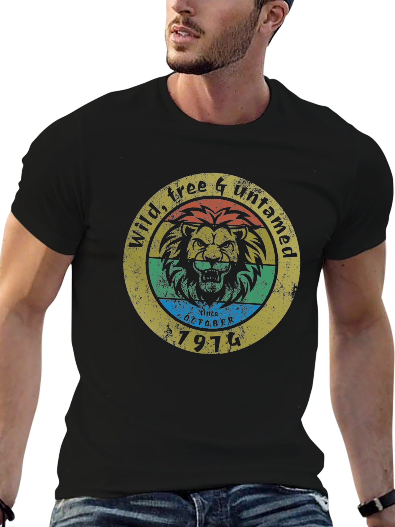 Wild Lion Graphic T-Shirt - Since October 1974