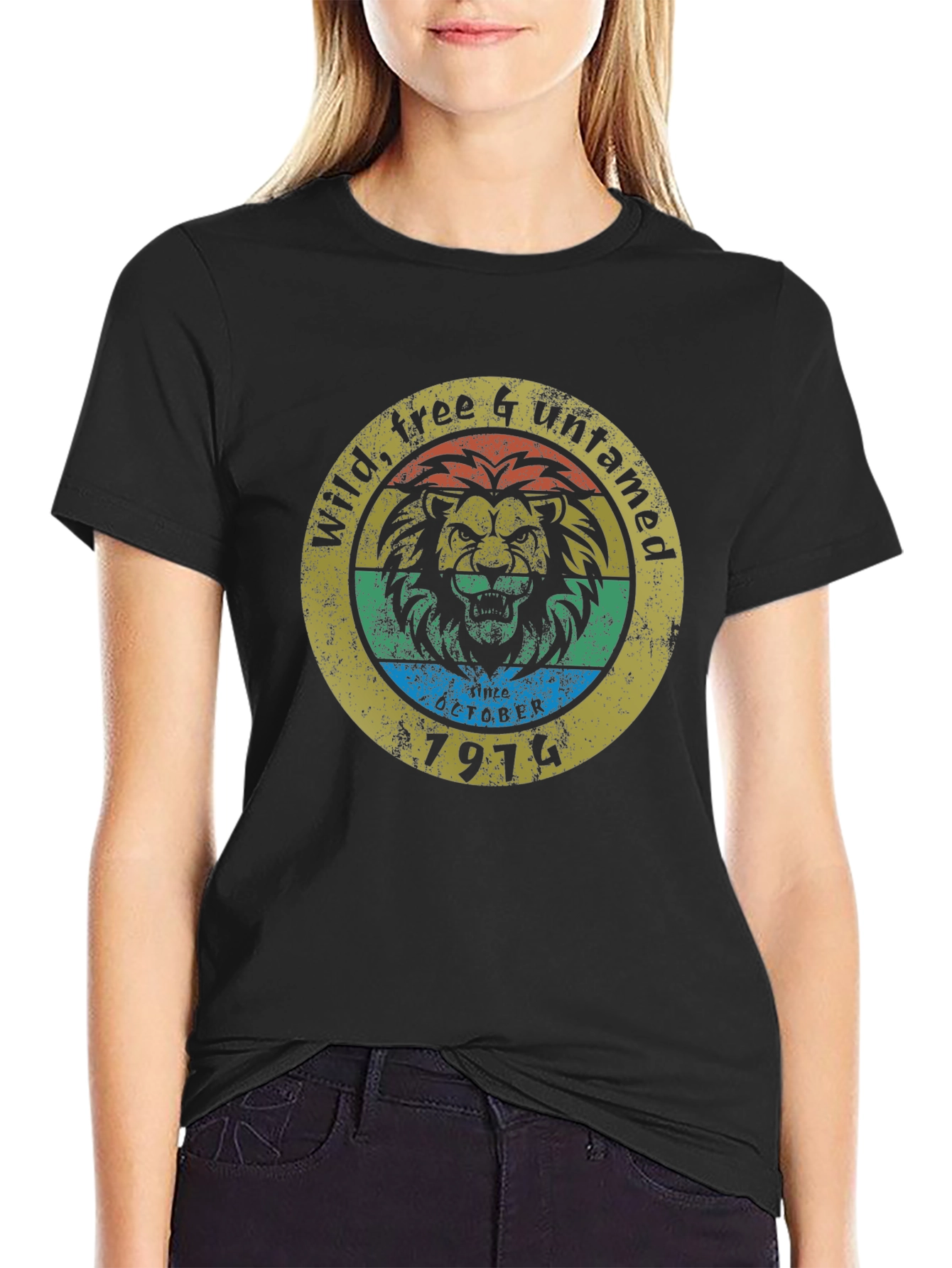 Wild Lion Graphic T-Shirt - Since October 1974