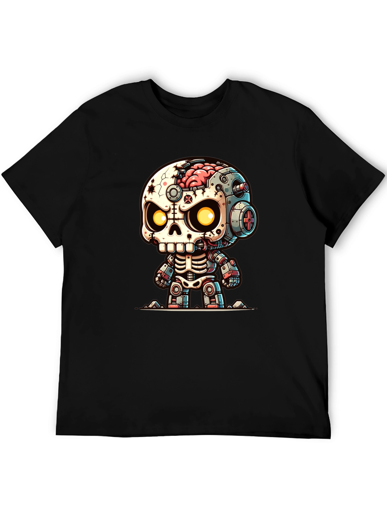 Robotic Zombie T-Shirt - Unique Graphic Tee