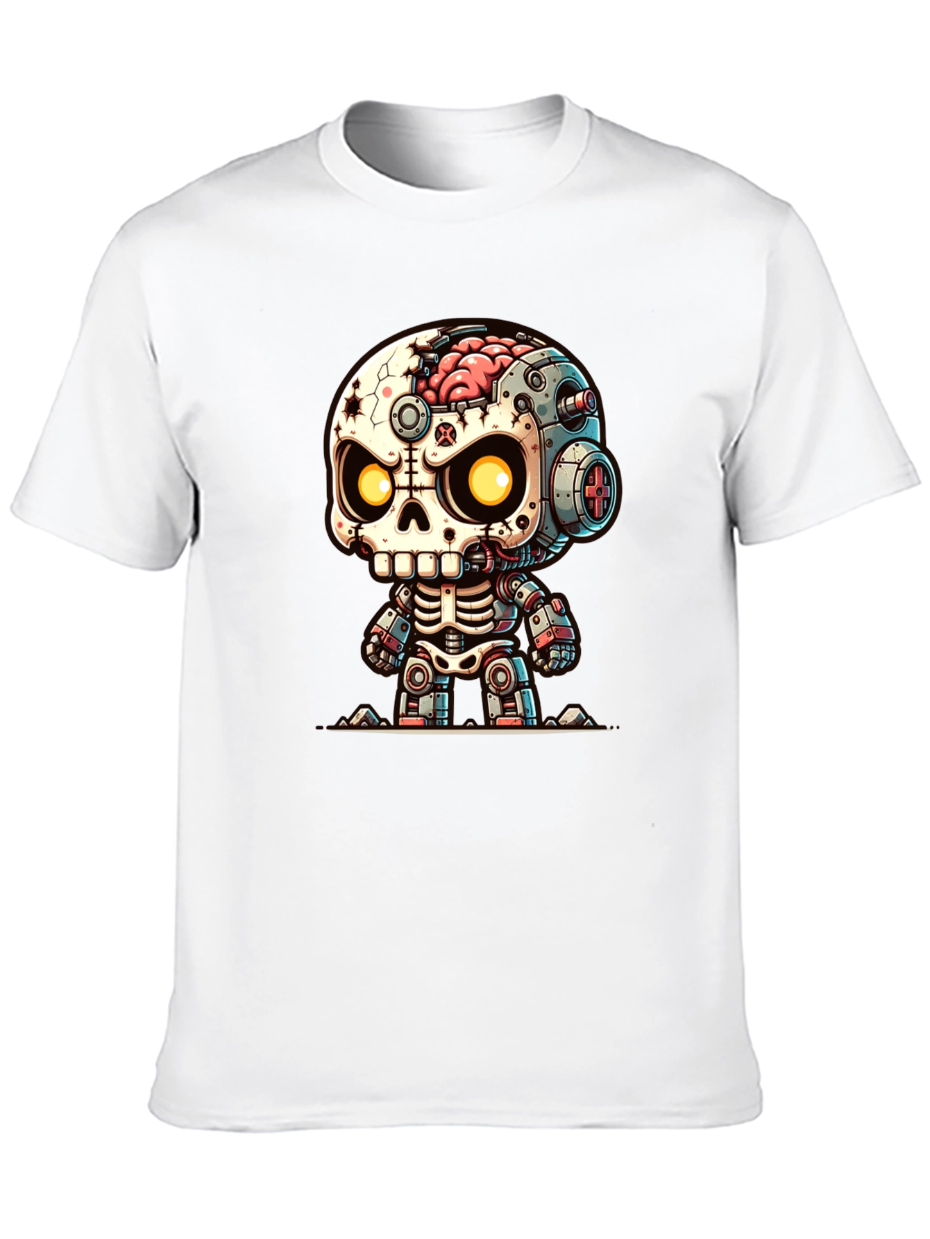 Robotic Zombie T-Shirt - Unique Graphic Tee