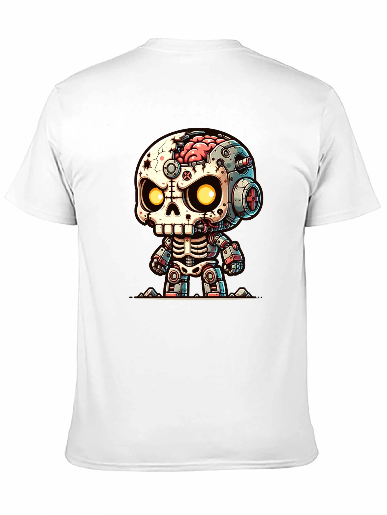 Robotic Zombie T-Shirt - Unique Graphic Tee