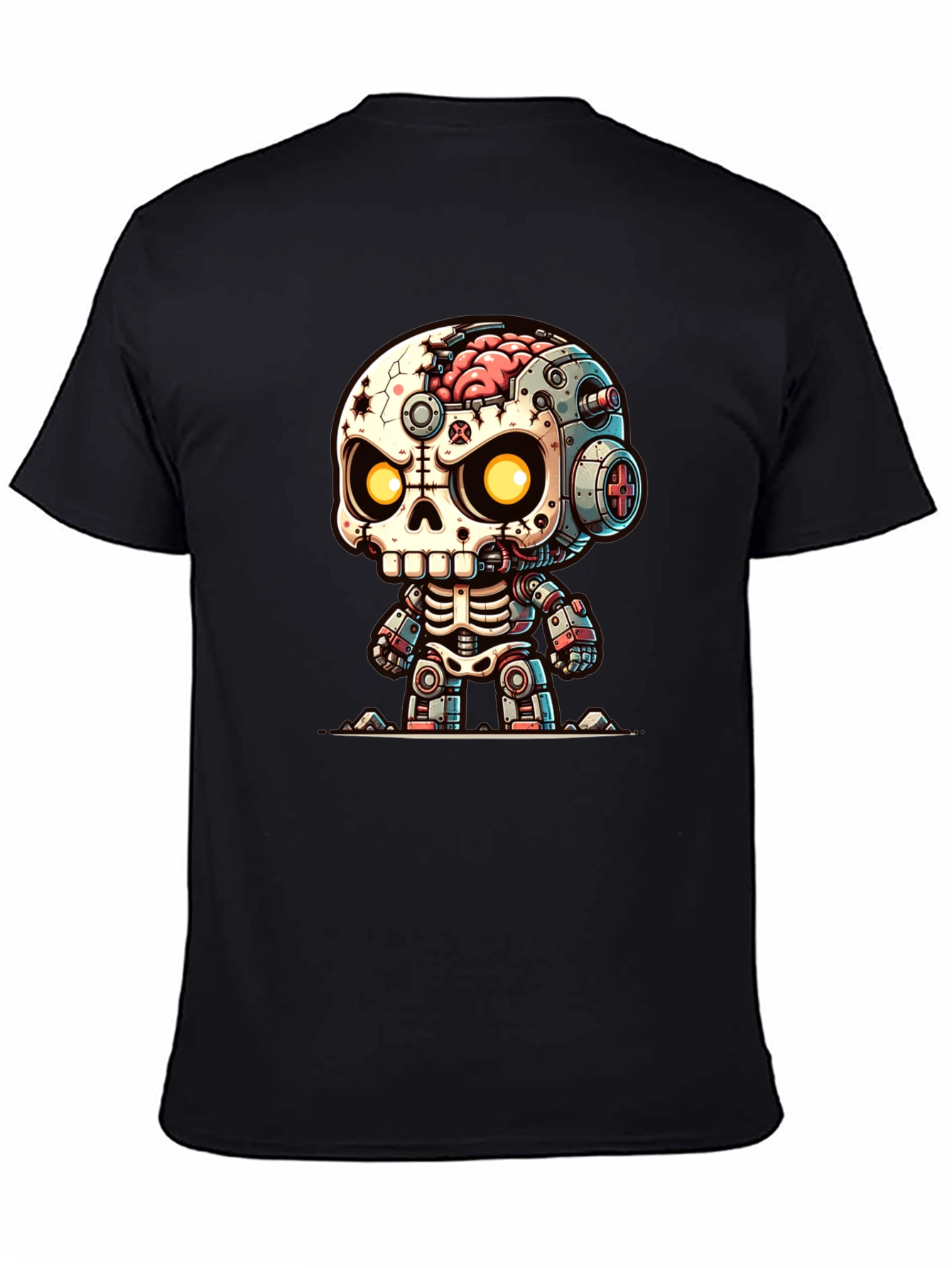 Robotic Zombie T-Shirt - Unique Graphic Tee
