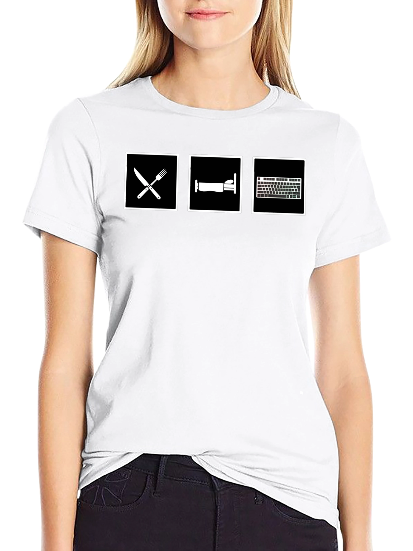 Eat Sleep Code T-Shirt - Gamer Programmer Tee