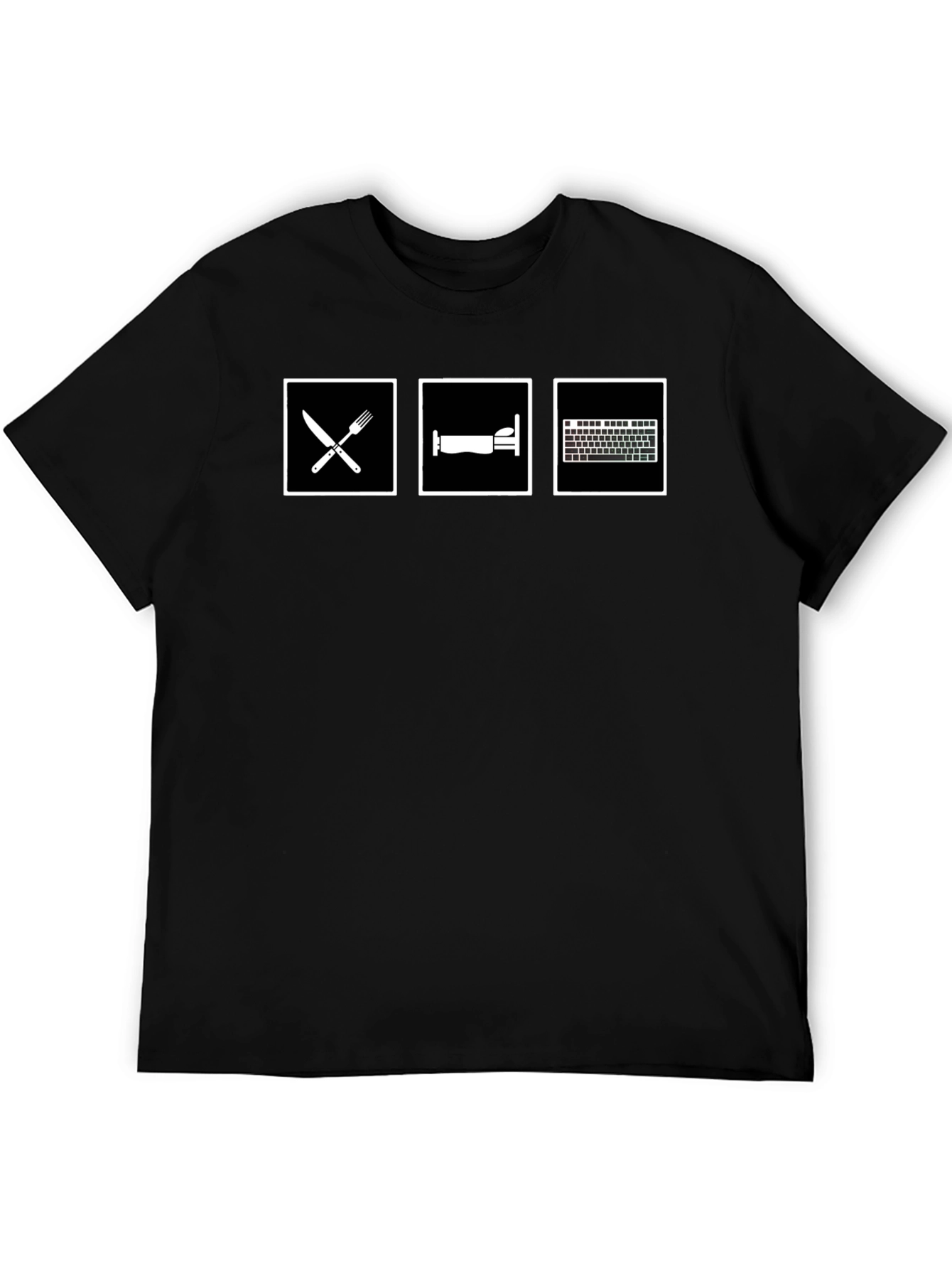 Eat Sleep Code T-Shirt - Gamer Programmer Tee