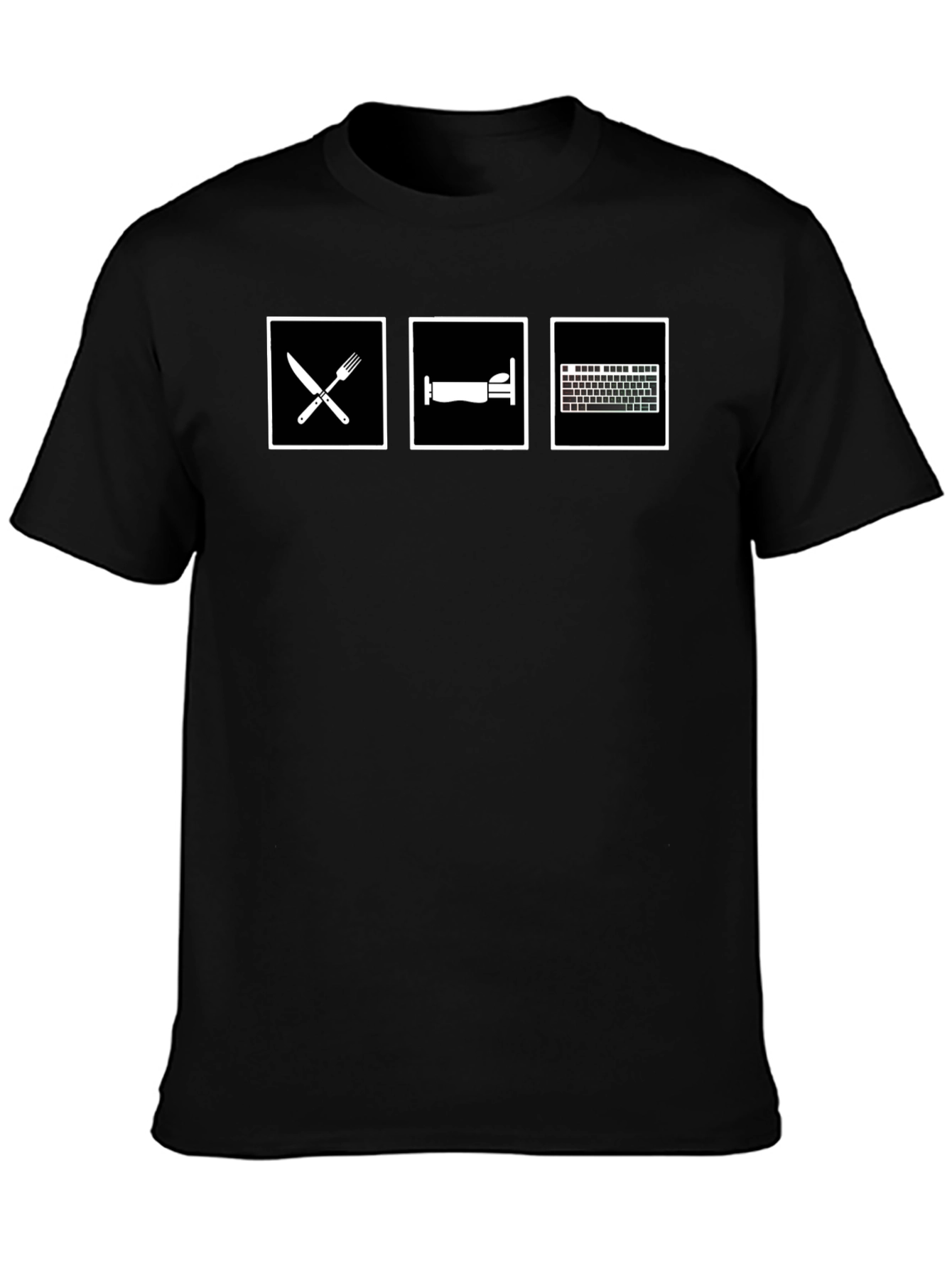 Eat Sleep Code T-Shirt - Gamer Programmer Tee