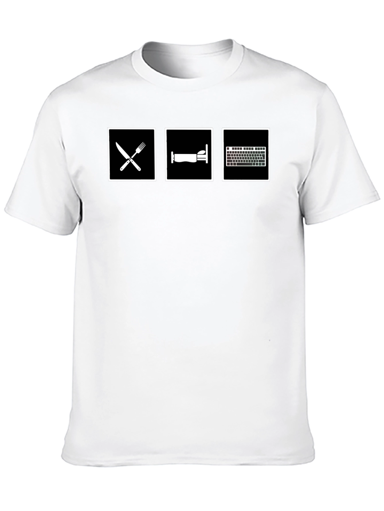 Eat Sleep Code T-Shirt - Gamer Programmer Tee