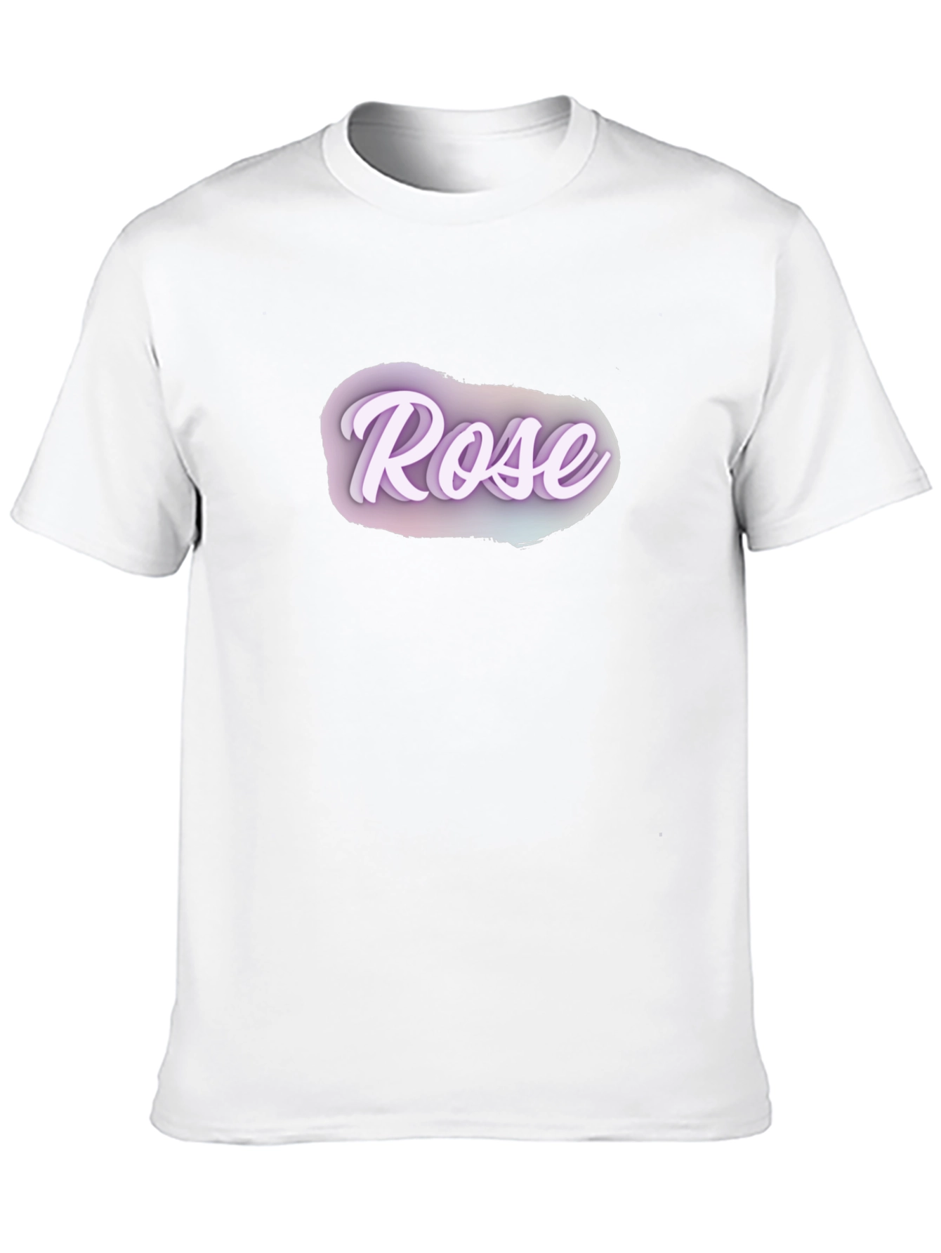 Rose Graphic Black T-Shirt