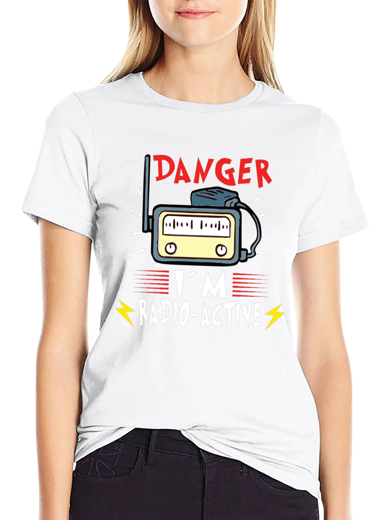 Danger Im Radio-Active Novelty T-Shirt