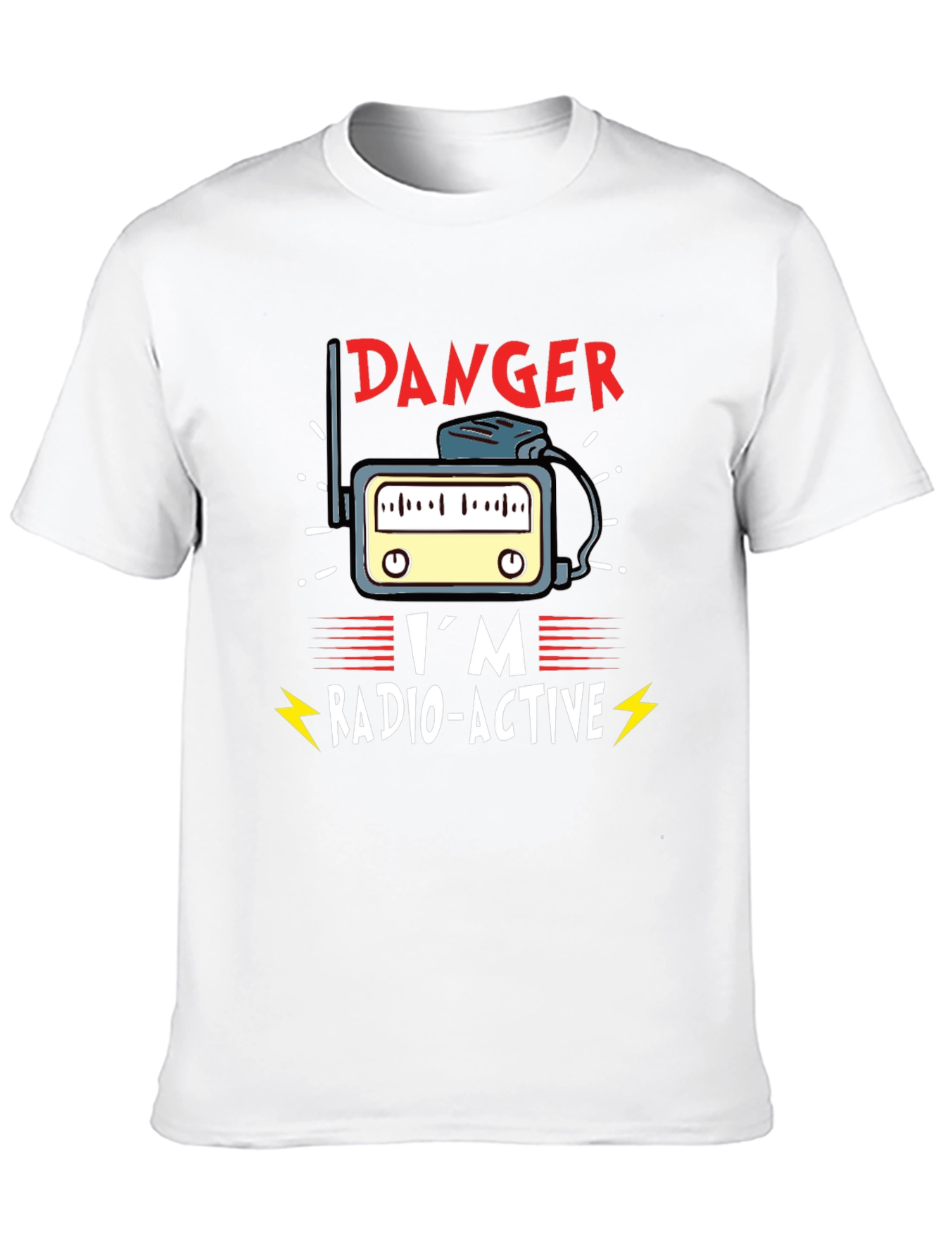 Danger Im Radio-Active Novelty T-Shirt