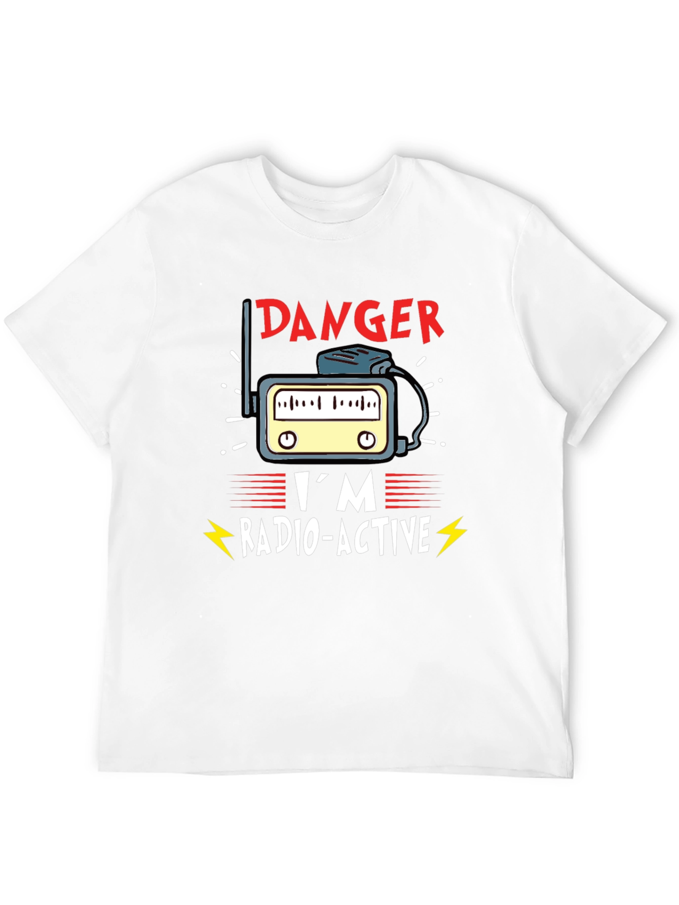 Danger Im Radio-Active Novelty T-Shirt