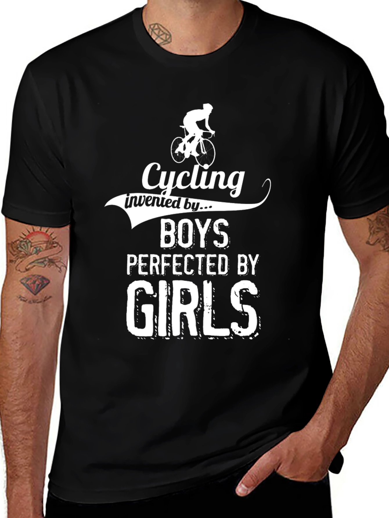 Cycling Boys & Girls T-Shirt
