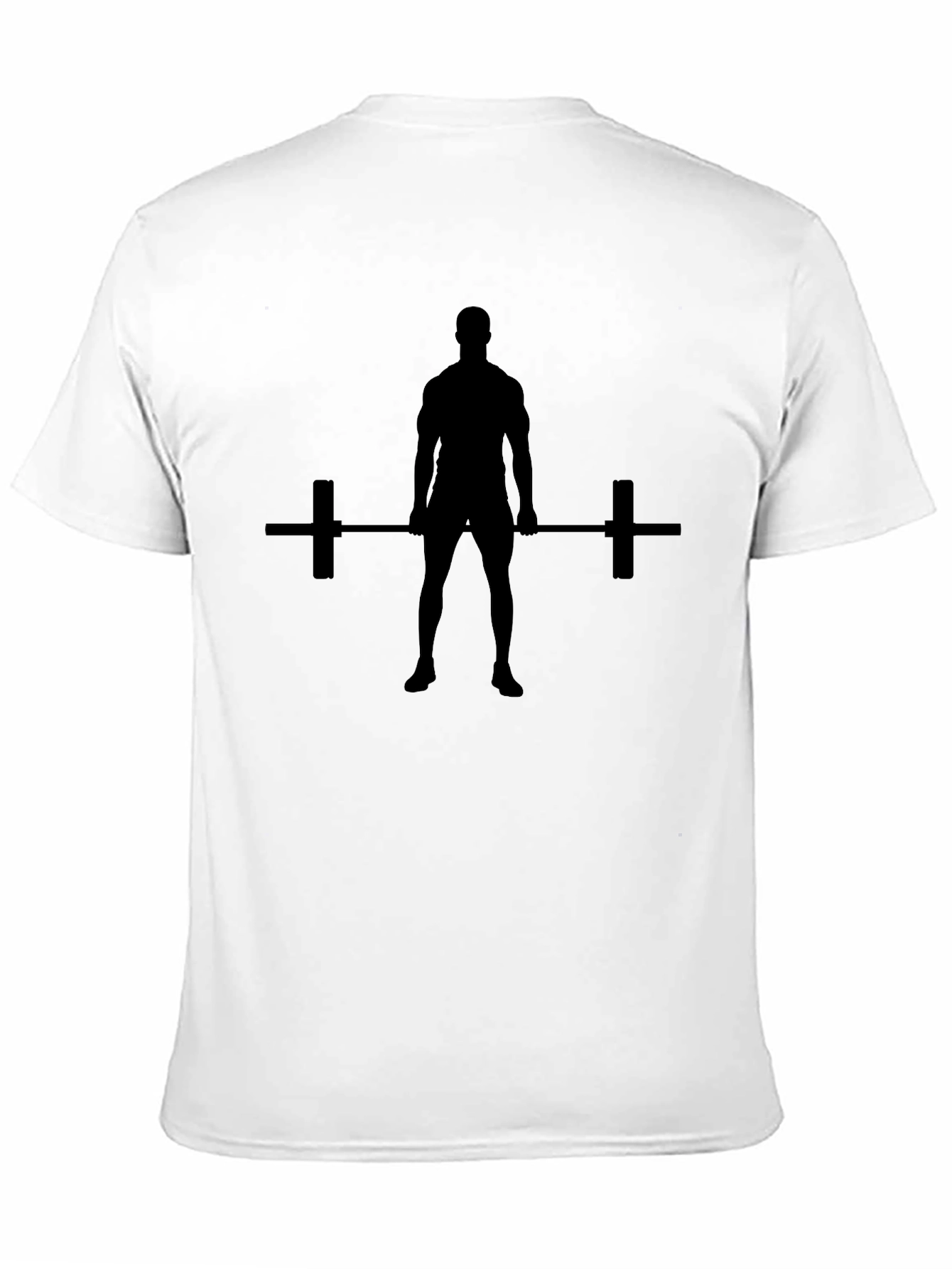 Weightlifter Graphic Black T-Shirt