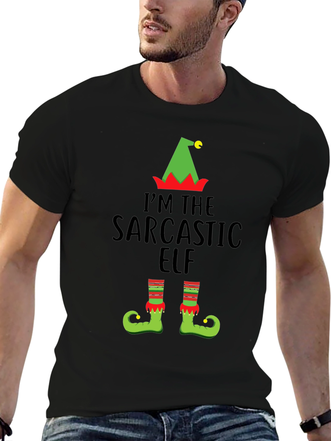 Sarcastic Elf Christmas T-Shirt