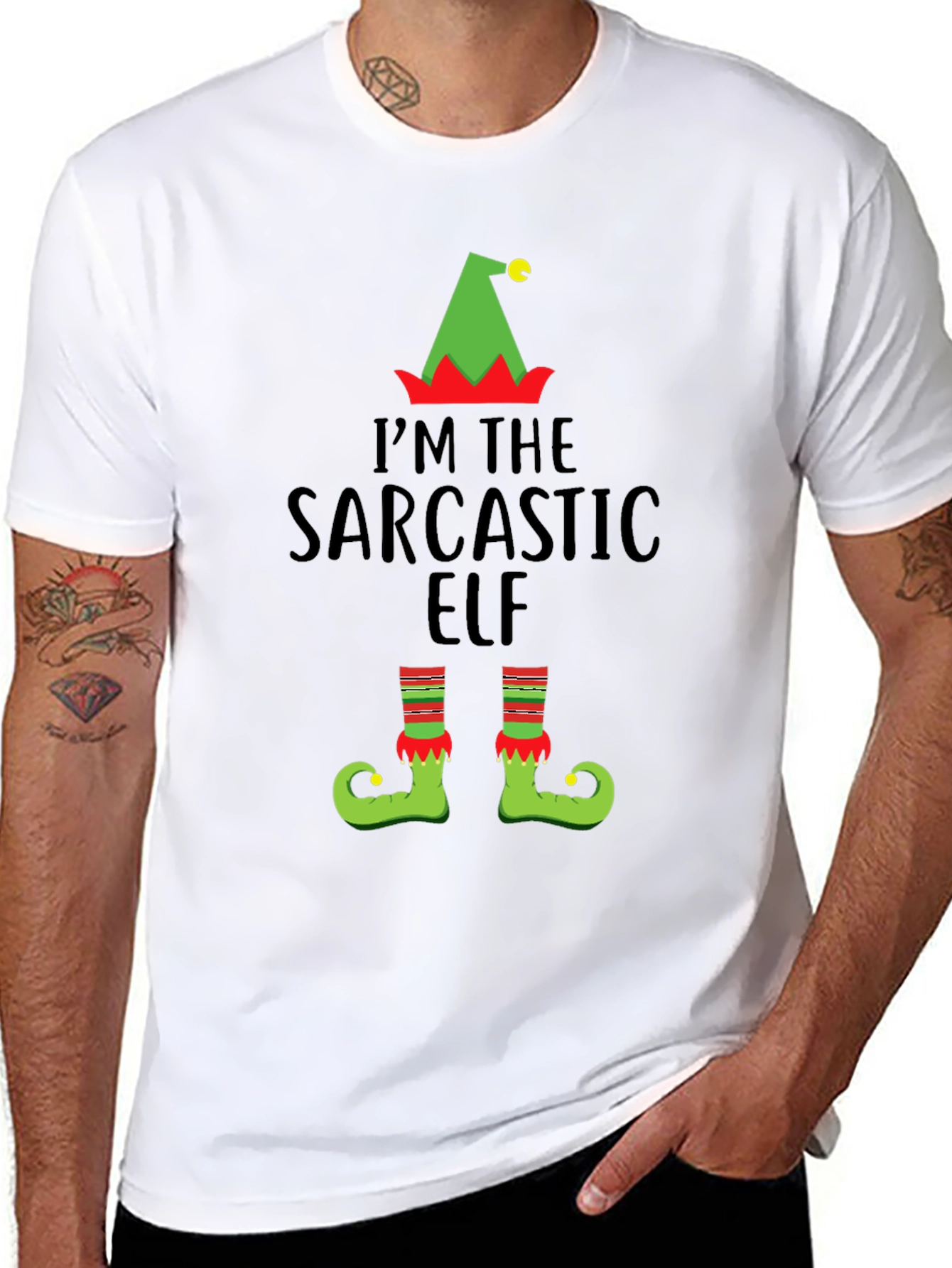 Sarcastic Elf Christmas T-Shirt