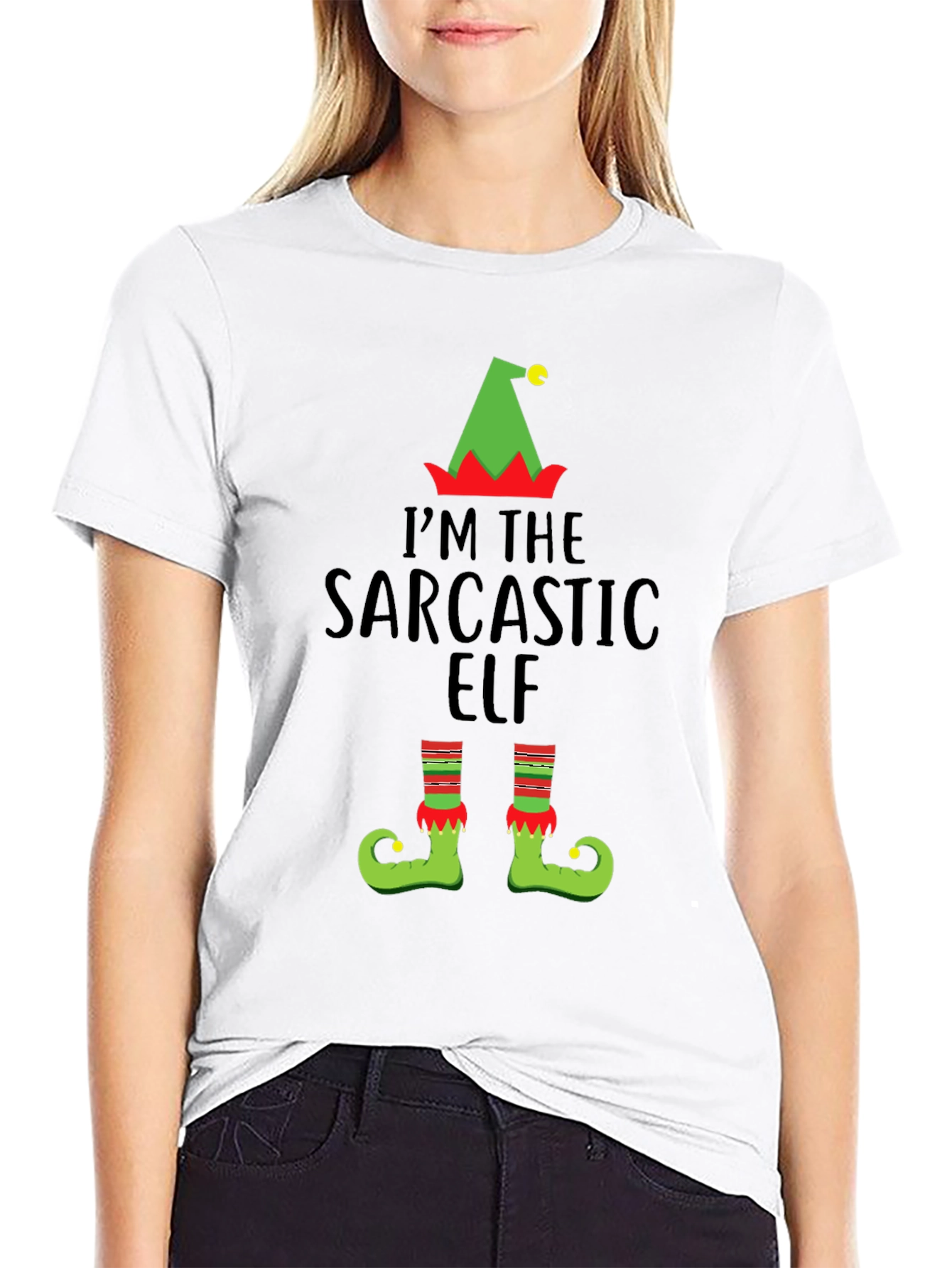 Sarcastic Elf Christmas T-Shirt