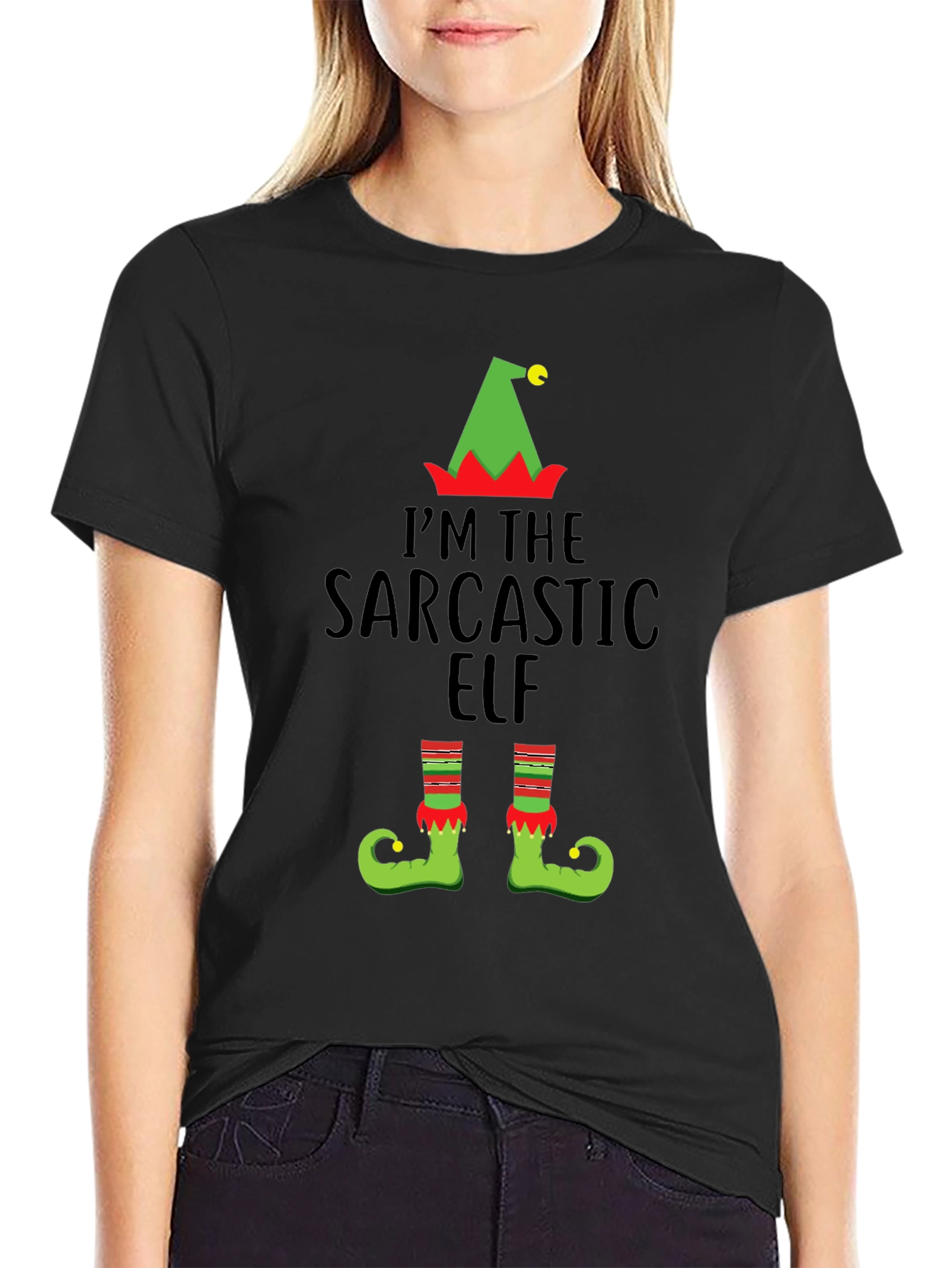 Sarcastic Elf Christmas T-Shirt