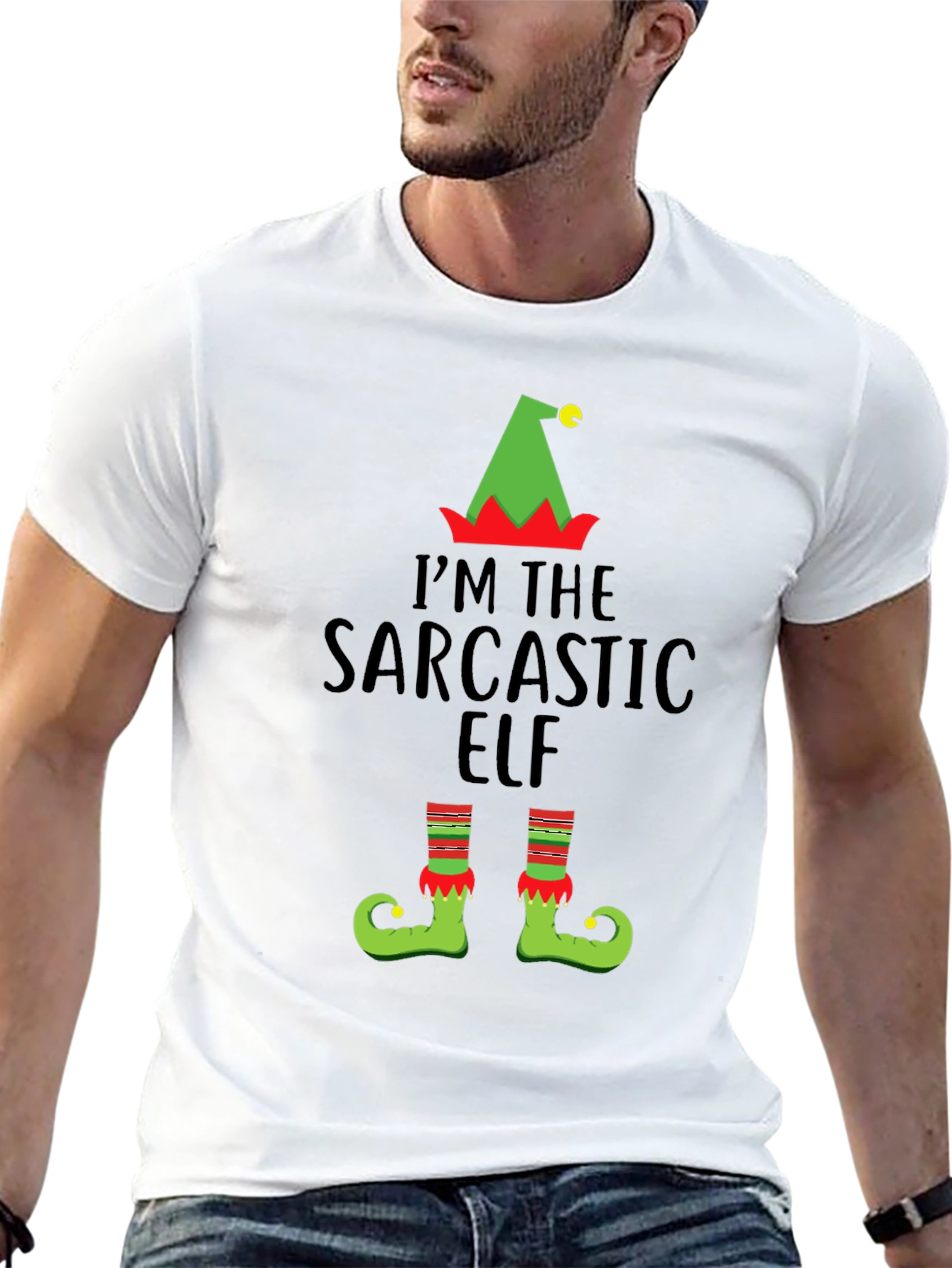 Sarcastic Elf Christmas T-Shirt