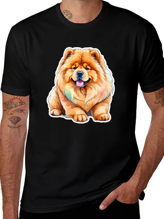 Chow Chow Dog Graphic Tee - Cute Pet Lovers Shirt