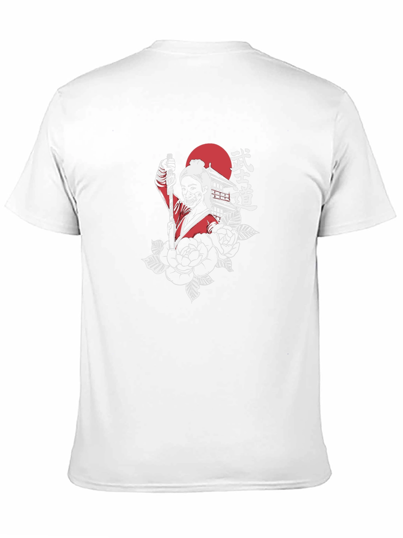Samurai Graphic Black T-Shirt