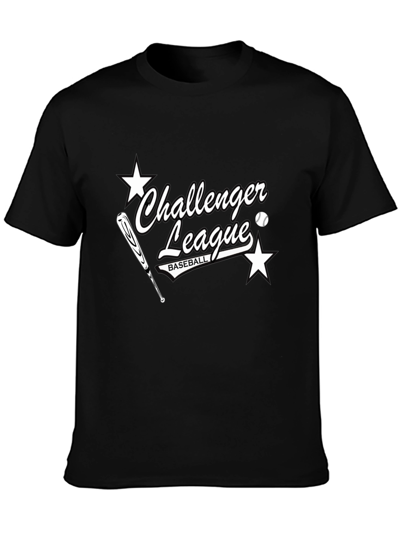 Challenger League Baseball T-Shirt - Classic Design