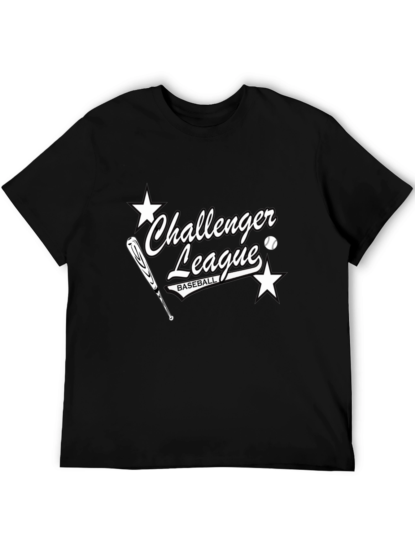 Challenger League Baseball T-Shirt - Classic Design