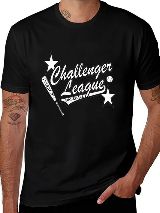 Challenger League Baseball T-Shirt - Classic Design