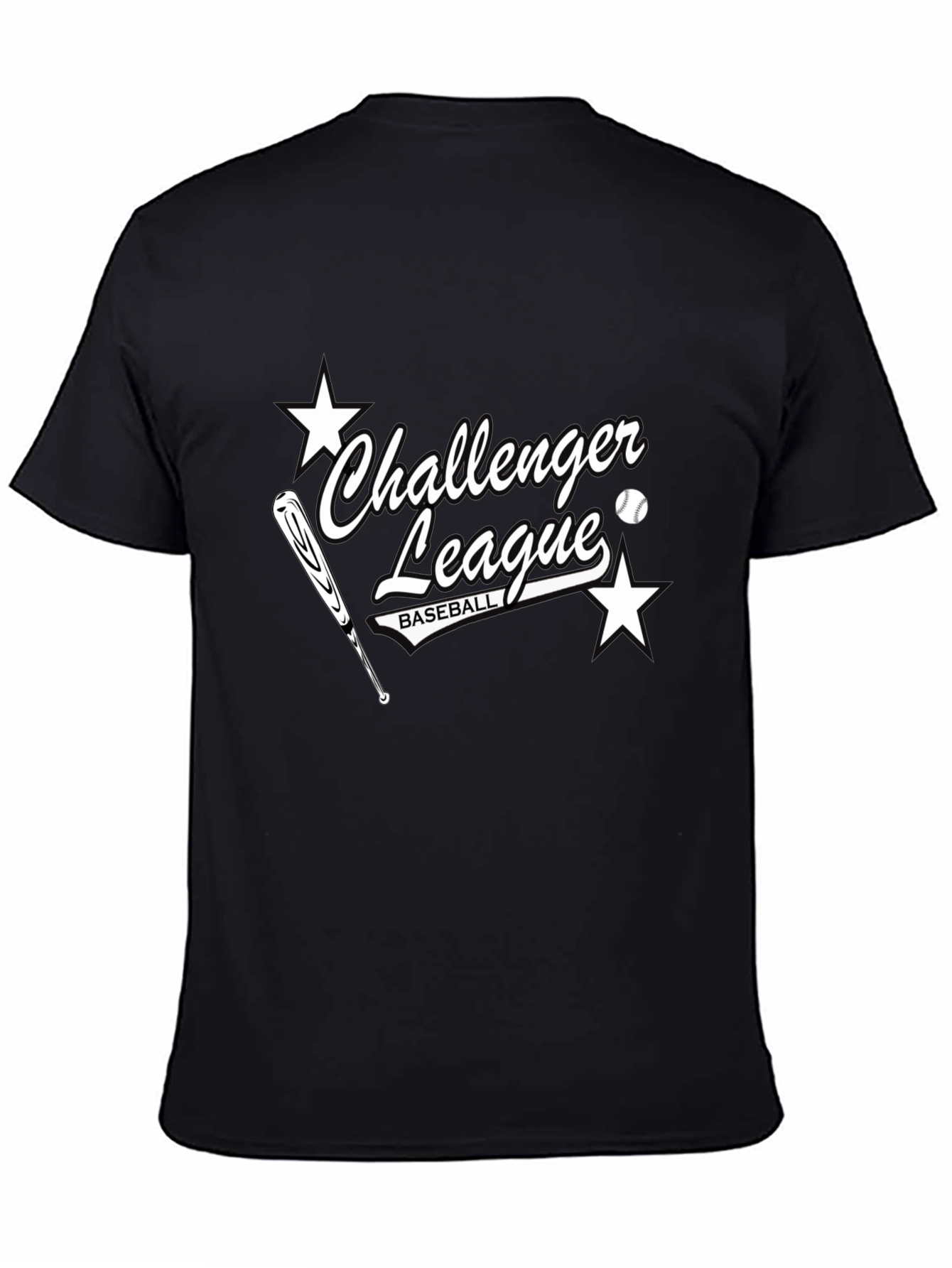 Challenger League Baseball T-Shirt - Classic Design