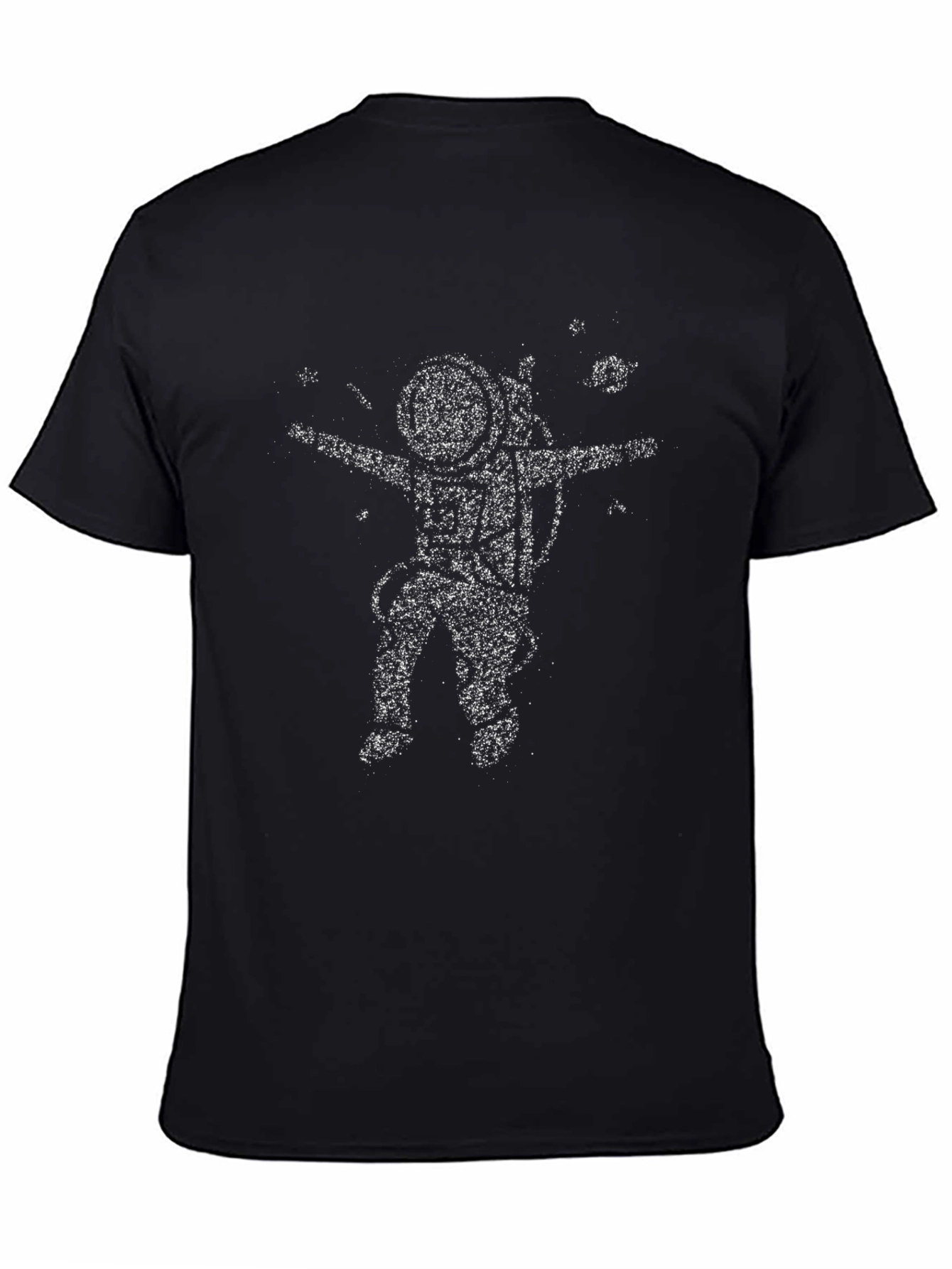 Astronaut Graphic Black T-Shirt