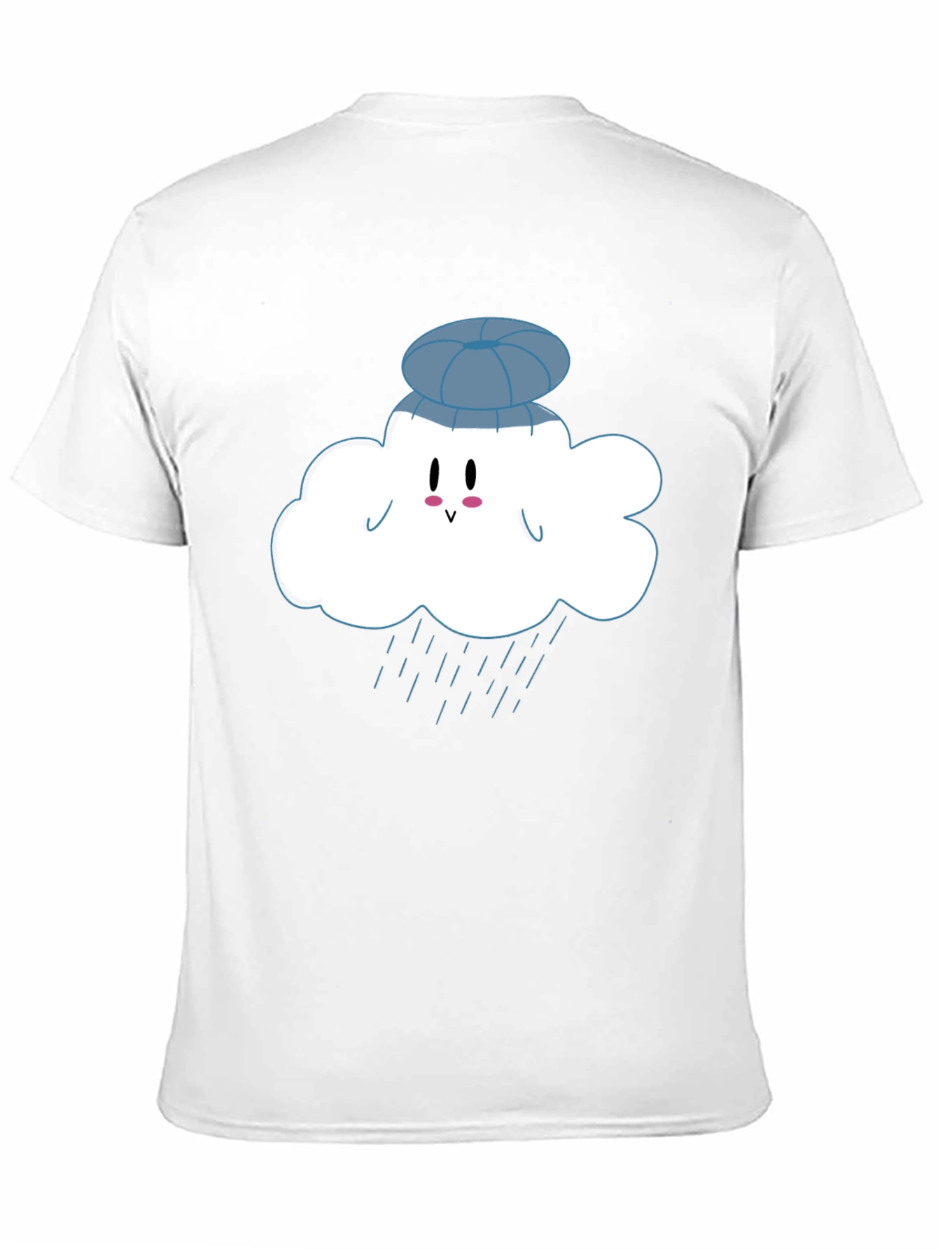 Cloudy Day Black T-Shirt