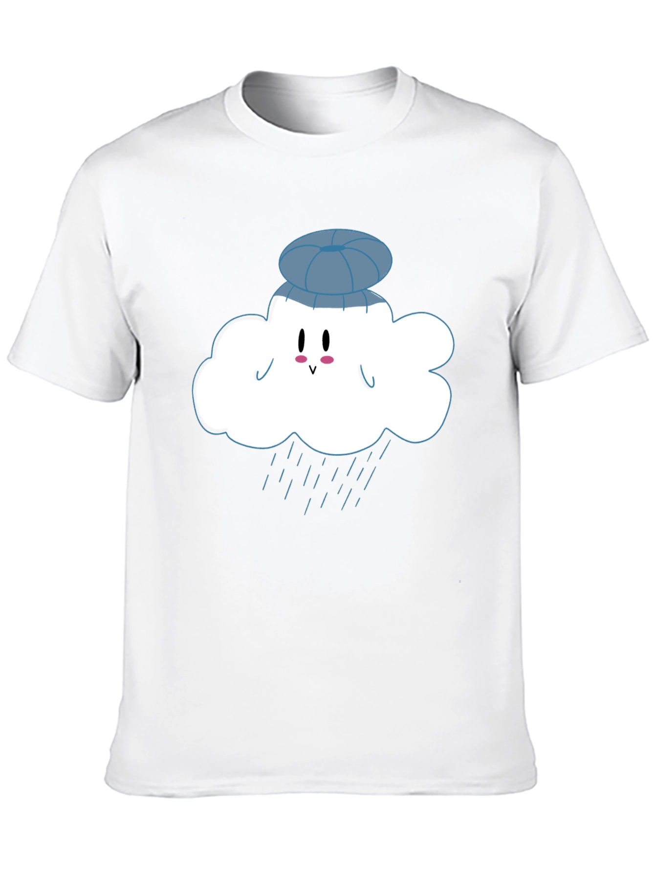 Cloudy Day Black T-Shirt