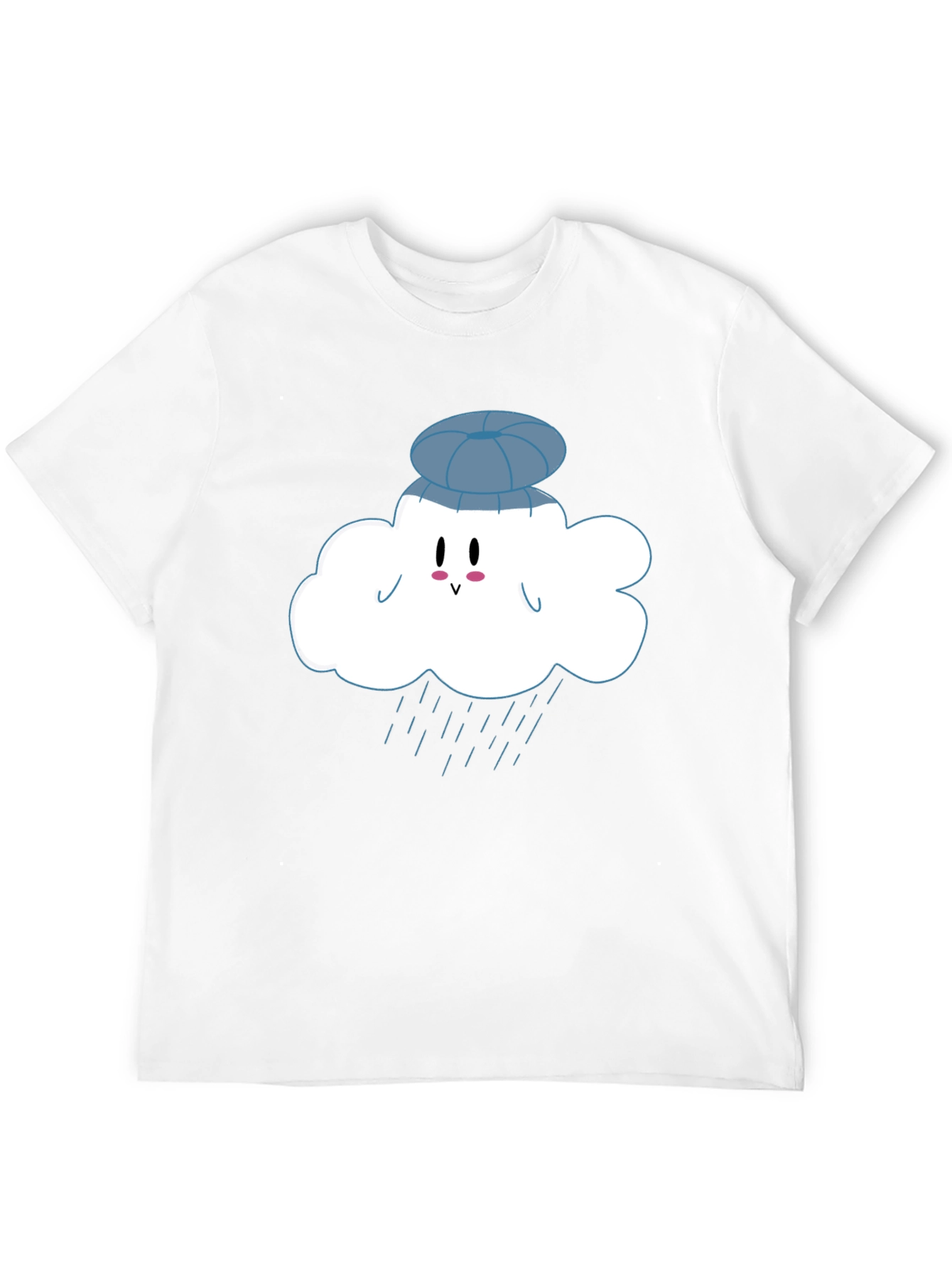 Cloudy Day Black T-Shirt