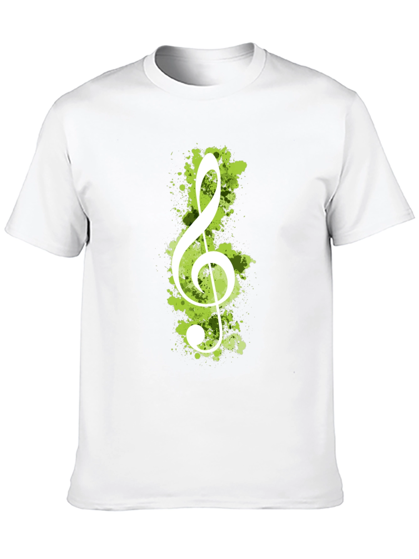 Treble Clef Graphic Tee - Music Lovers Shirt